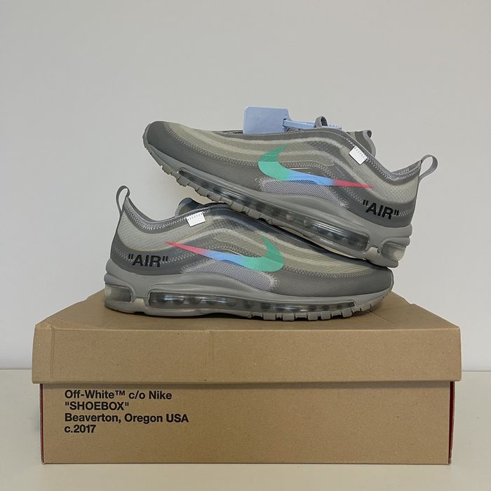 Nike Nike x Off White Air Max 97 Menta Wolf Grey The 10 | Grailed