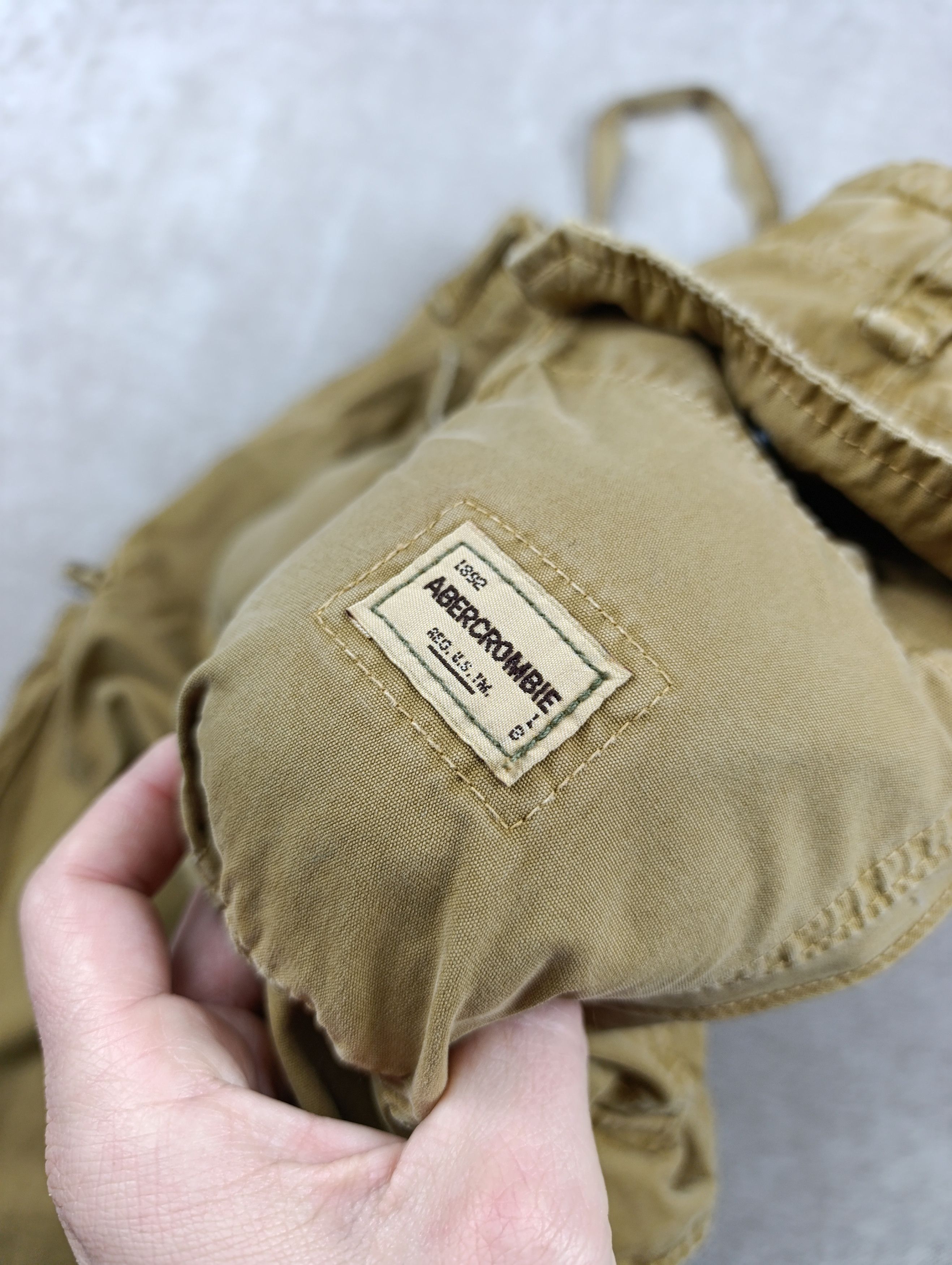 Abercrombie & Fitch ABERCROMBIE & FITCH A6509 PARACHUTE CARGO MULTIPOCKET PANTS Size US 32 / EU 48 - 22 Thumbnail