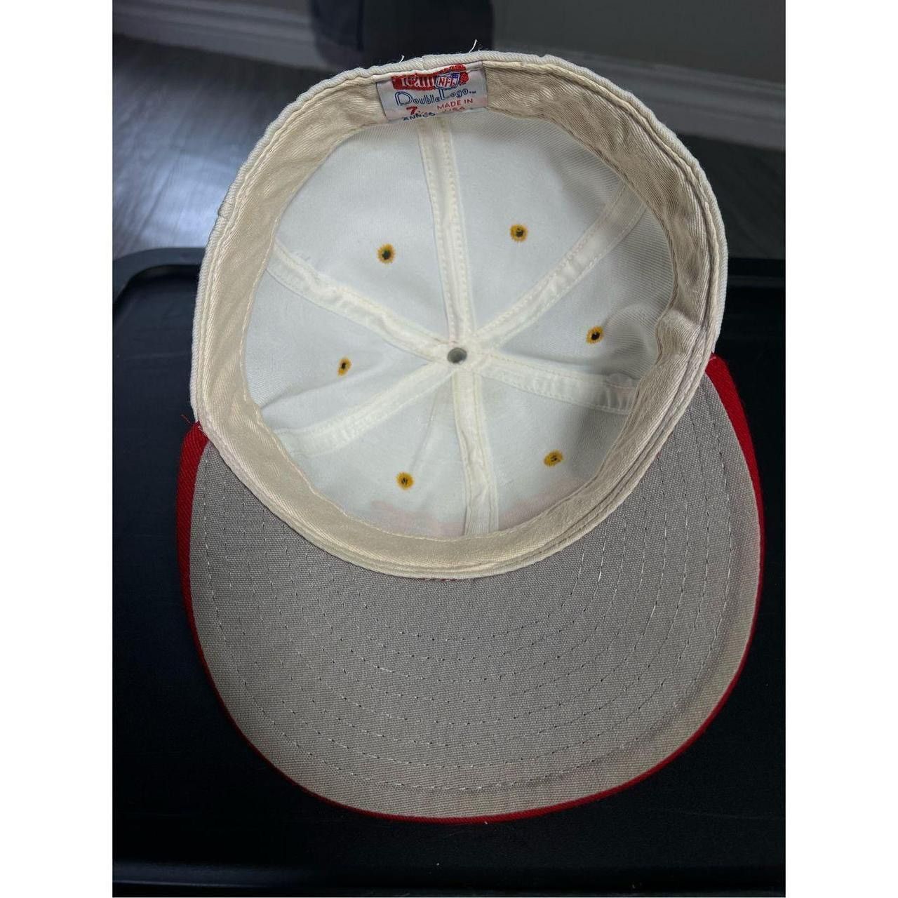 NFL Vintage 90s Kansas City Chiefs NFL Double Logo Cap Size ONE SIZE - 4 Thumbnail