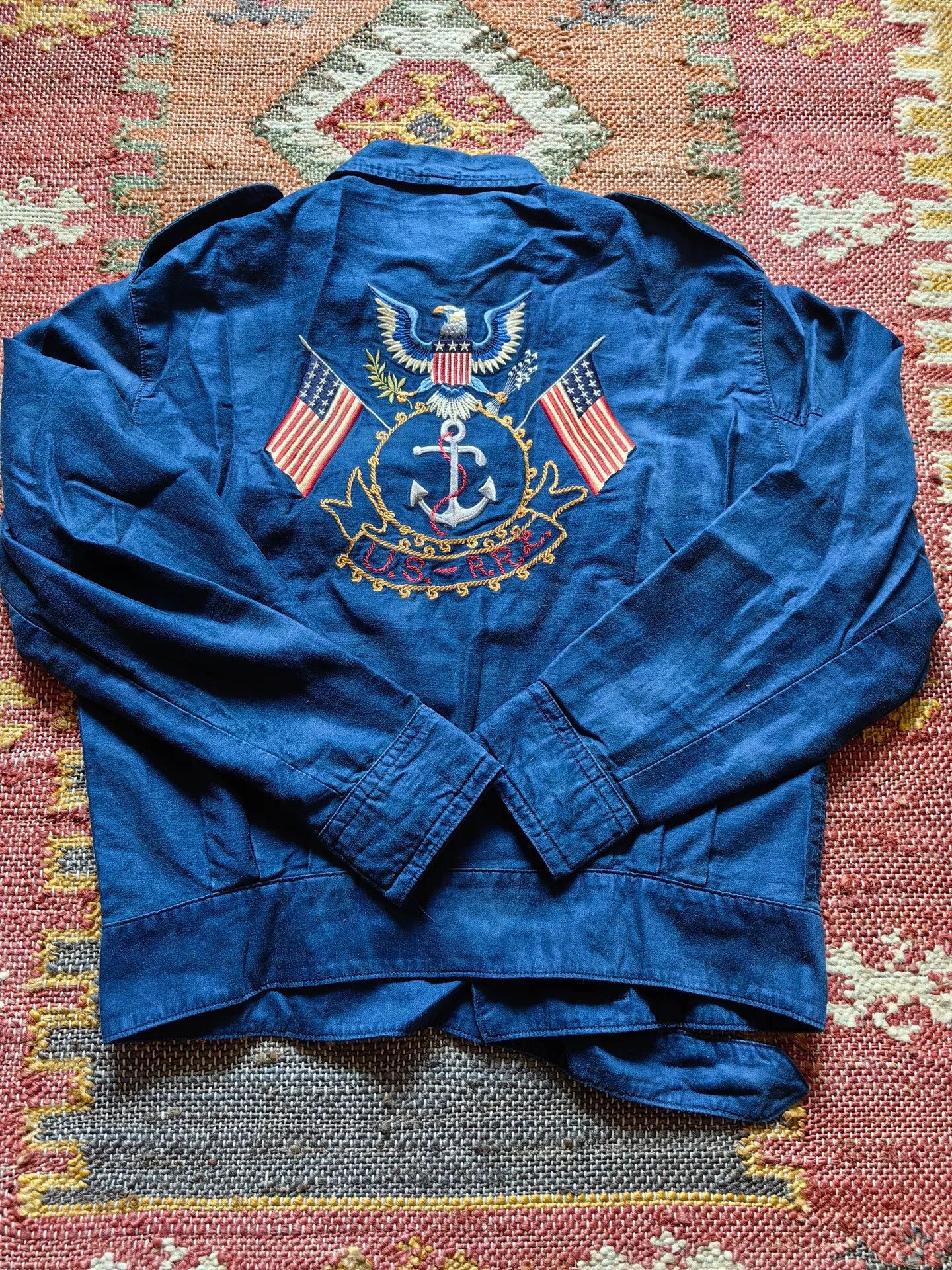 RRL Ralph Lauren RRL Embroidered Souvenir Short Jacket Size US M / EU 48-50 / 2 - 1 Thumbnail