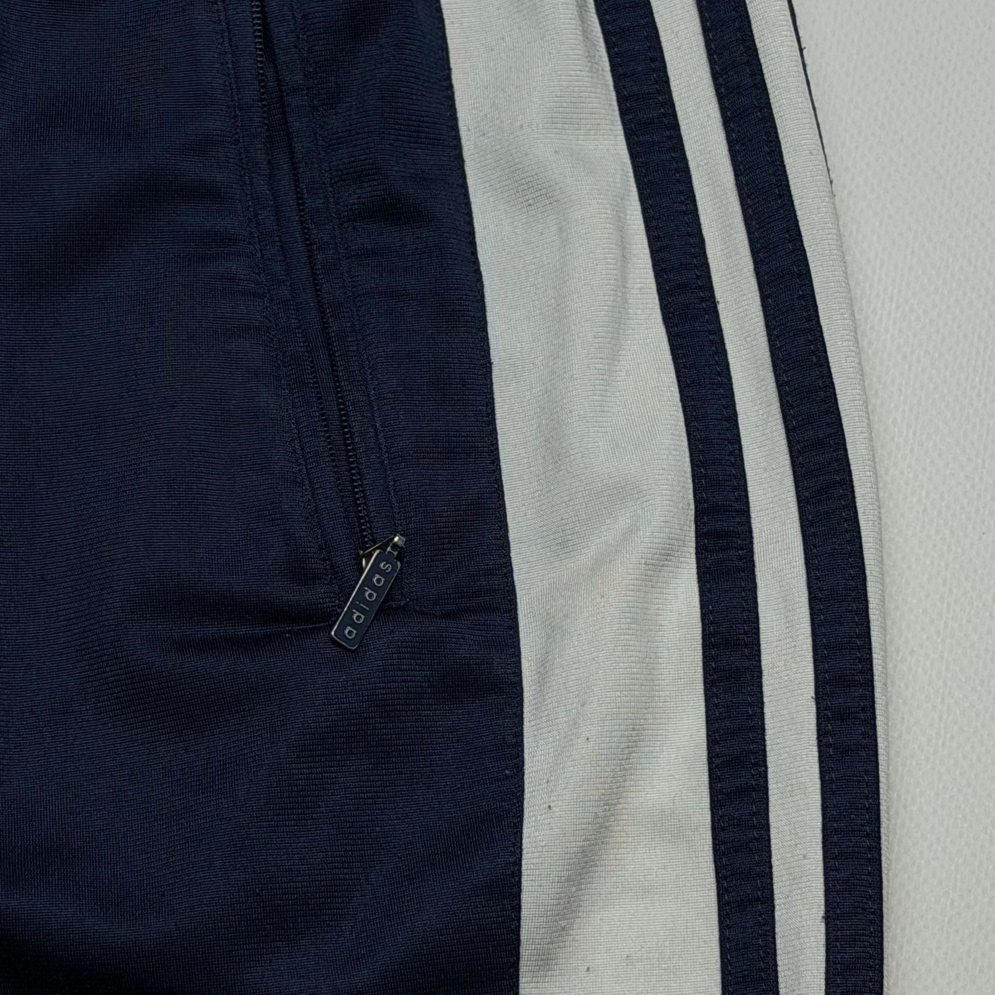 Adidas Archival 80s Adidas Breakaway Button-Up Track Pants Navy Blu Size US 33 - 6 Thumbnail