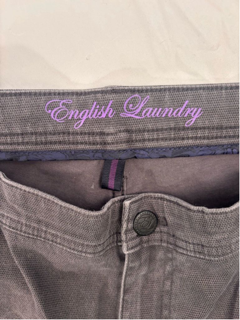 English Laundry Men's English Laundry Pants Size 38x32 Gray Size US 40 / EU 56 - 8 Thumbnail
