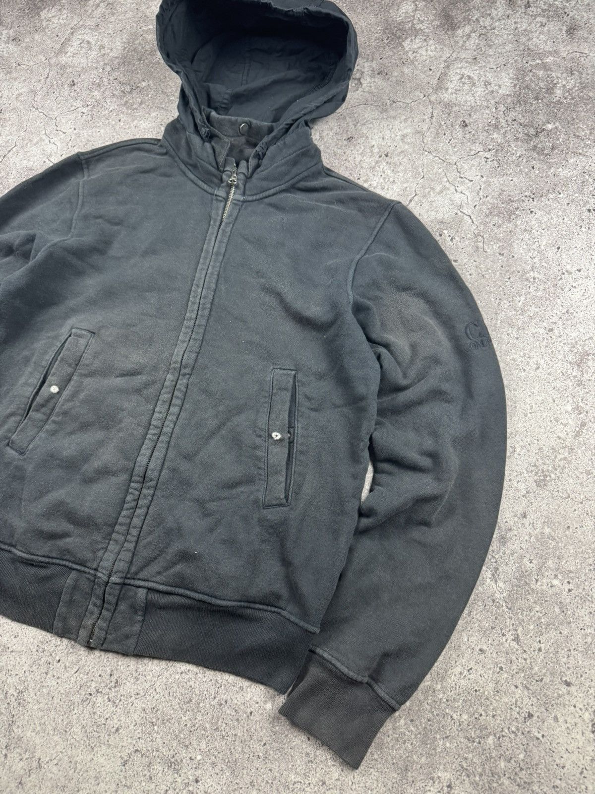 C.P. Company INSANE SUN FADED CP COMPANY ZIP HOODIE VINTAGE MASSIMO OSTI Size US S / EU 44-46 / 1 - 2 Thumbnail