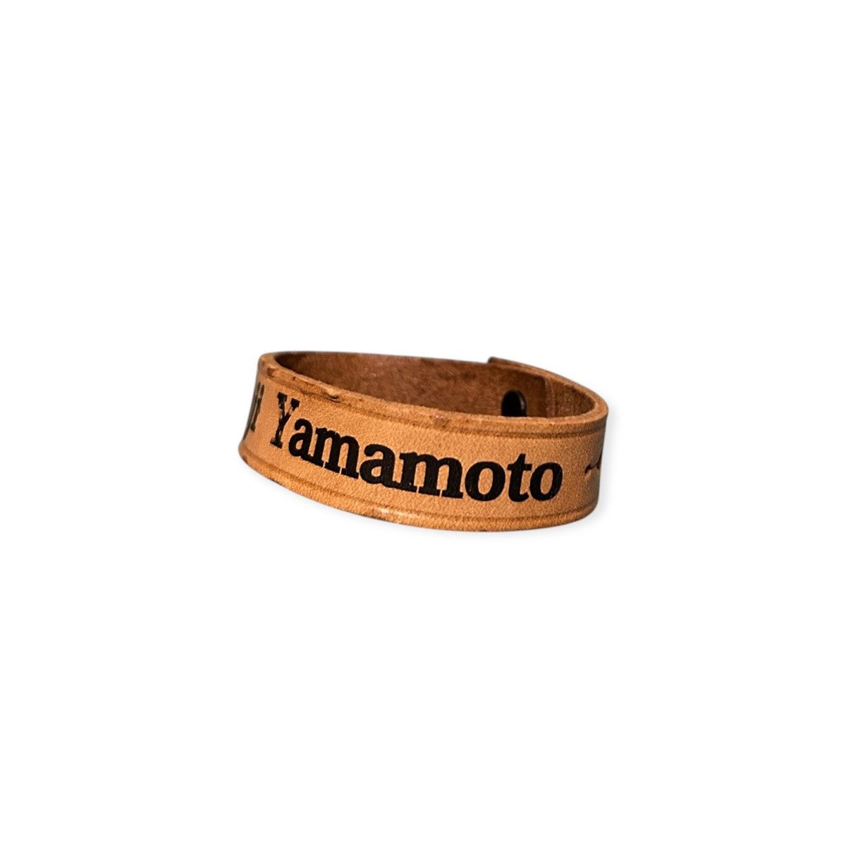Yohji Yamamoto Leather Bracelet Size ONE SIZE - 5 Thumbnail