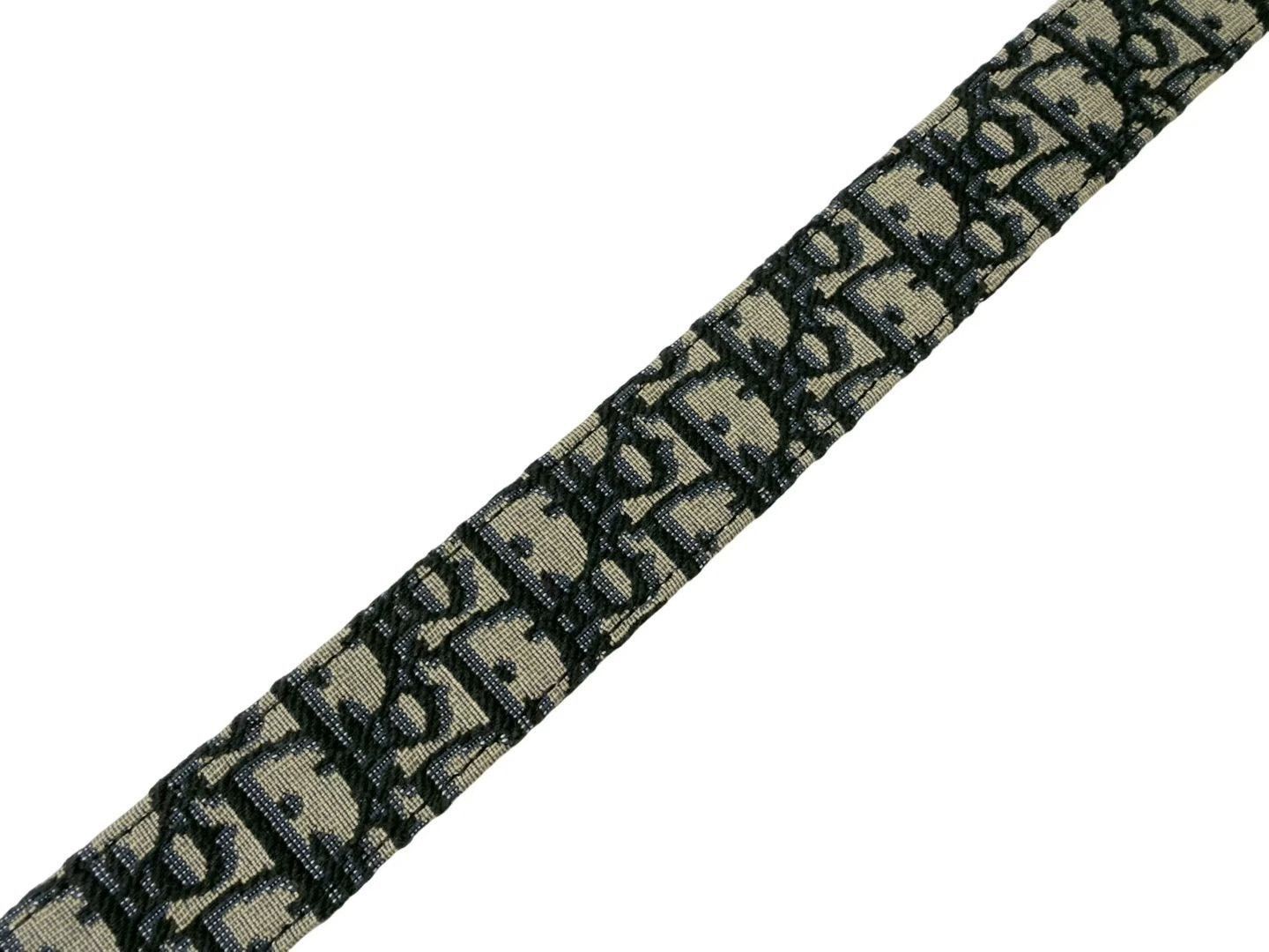 Dior Dior Classic Monogram Belt with Letter Buckle Size ONE SIZE - 4 Thumbnail