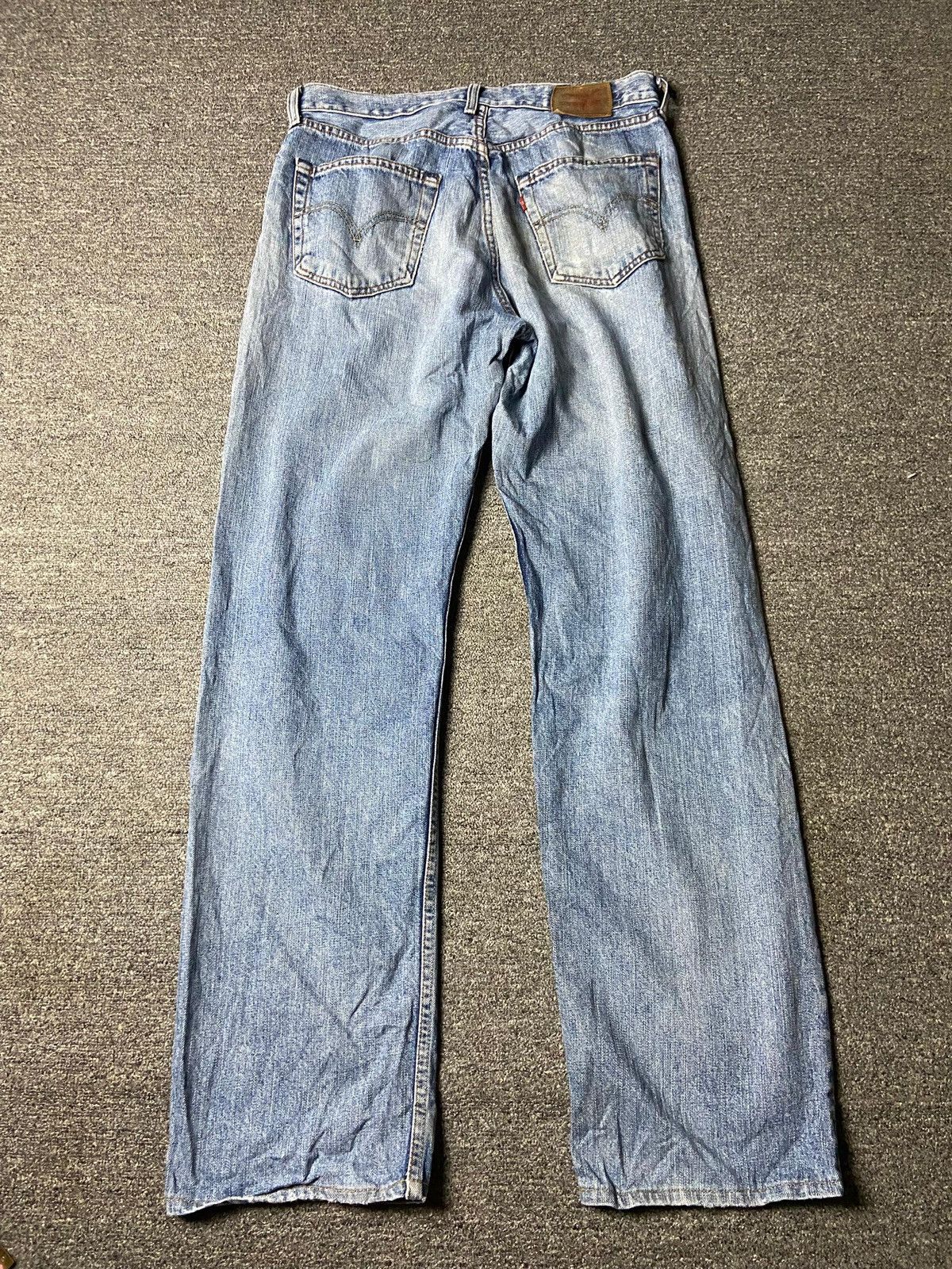 Levi's Levis Strauss Co. 503 Denim Jeans with Patches (164) Size US 32 / EU 48 - 2 Thumbnail