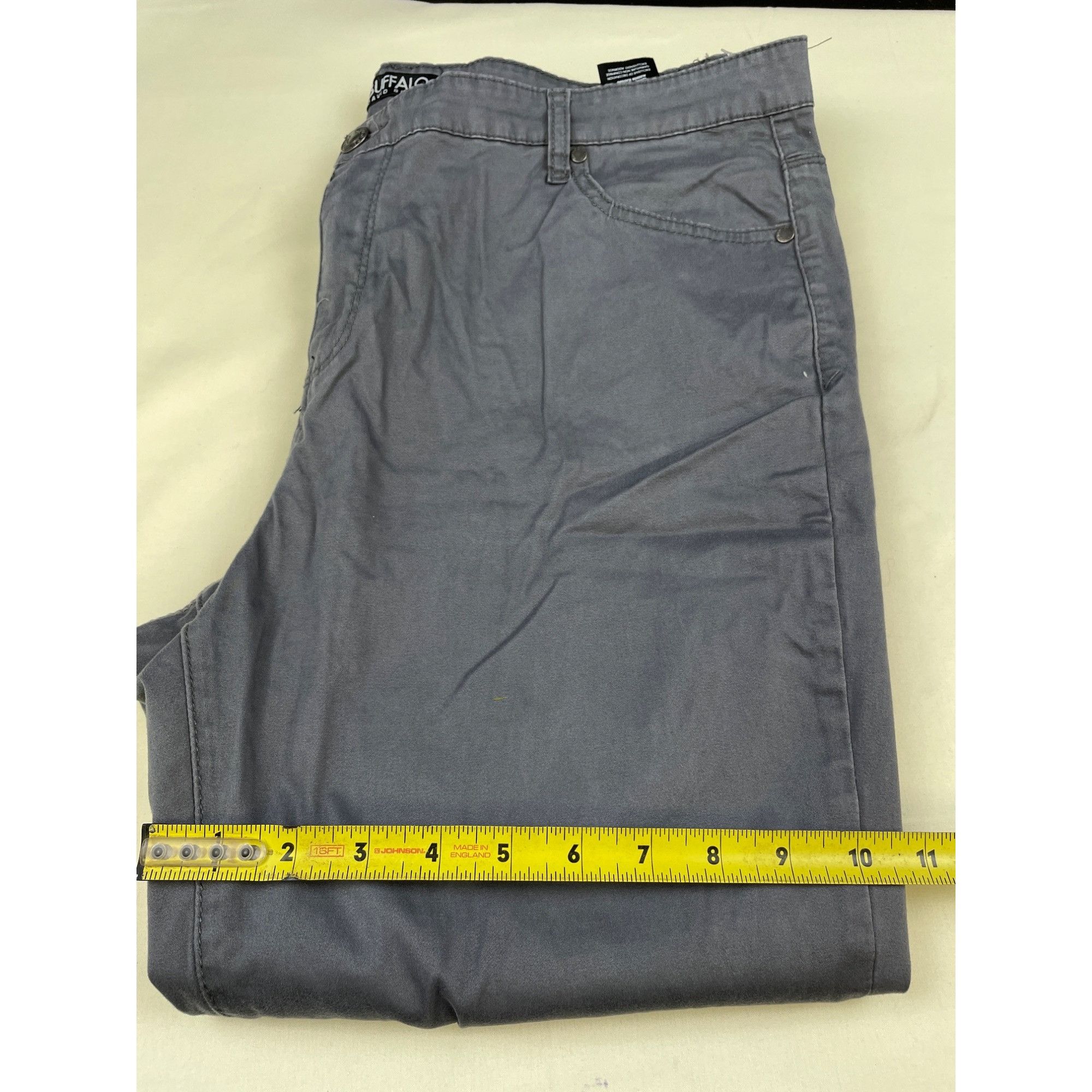 Buffalo David Bitton Buffalo David Bitton Women's Gray Stretch midrise Skinny ank Size 38" / US 16 / IT 52 - 7 Thumbnail