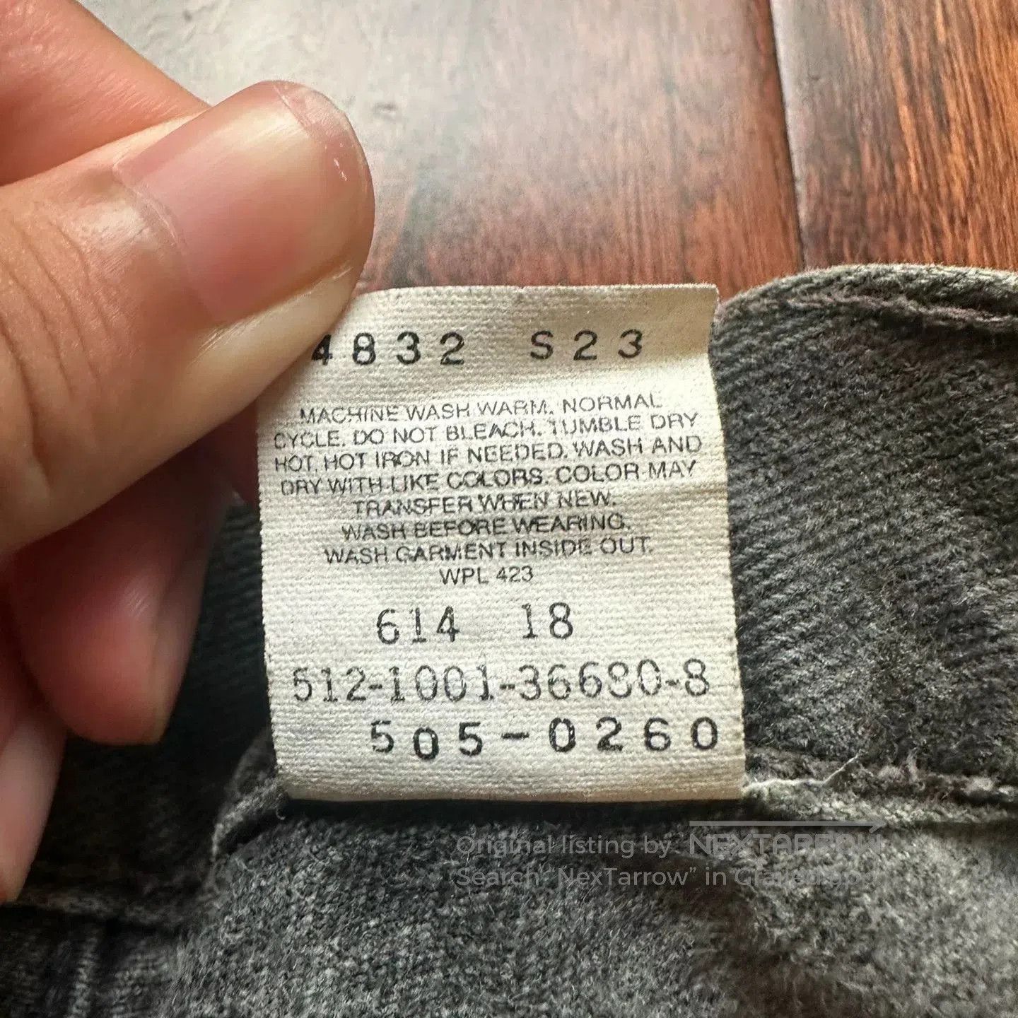 Vintage Vintage Levis Remake Baggy Shorts. Size US 35 - 5 Thumbnail