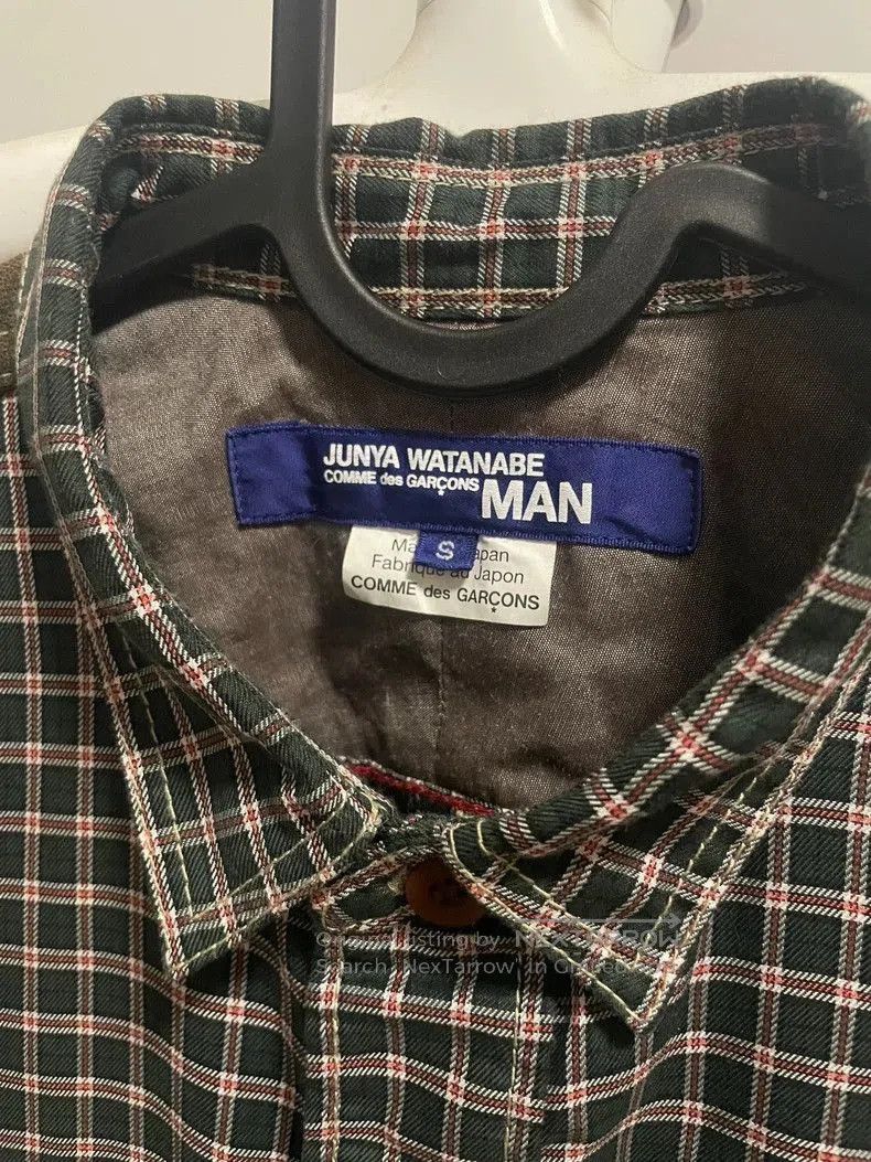 Junya Watanabe Junya Watanabe Green Plaid Shirt. Size US S / EU 44-46 / 1 - 2 Thumbnail