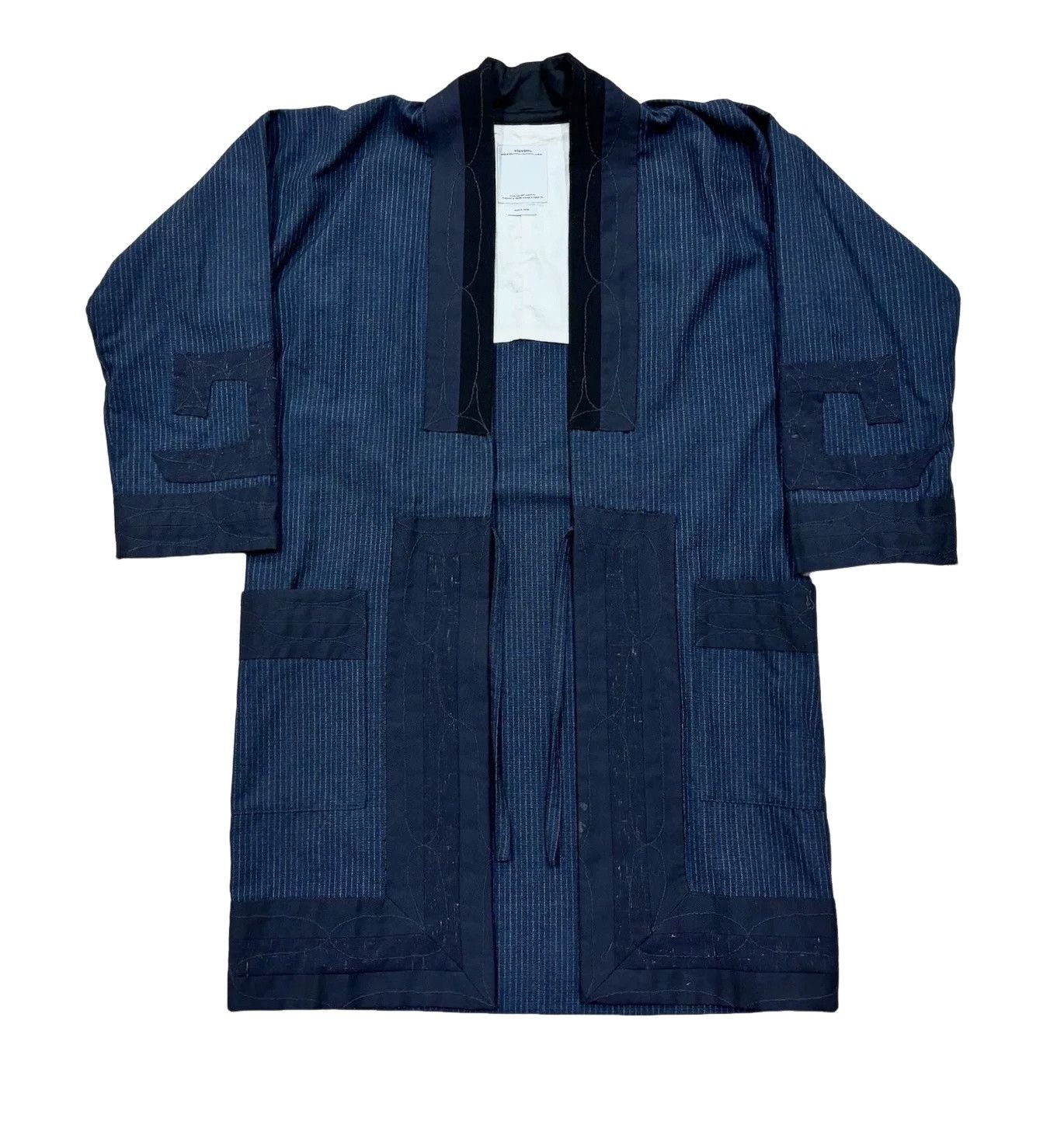 Visvim Visvim Pinstripe Ruunpe Coat Size 1 Size US S / EU 44-46 / 1 - 1 Thumbnail