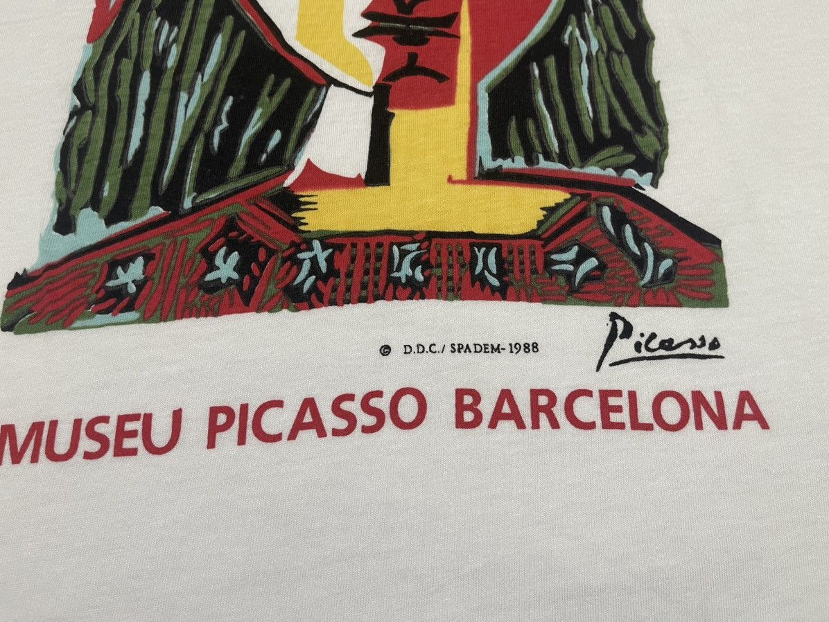 Vintage 1988 PICASSO SPADEM MUSEU BARCELONA TSHIRT RARE LIKE NEW Size US XL / EU 56 / 4 - 5 Thumbnail