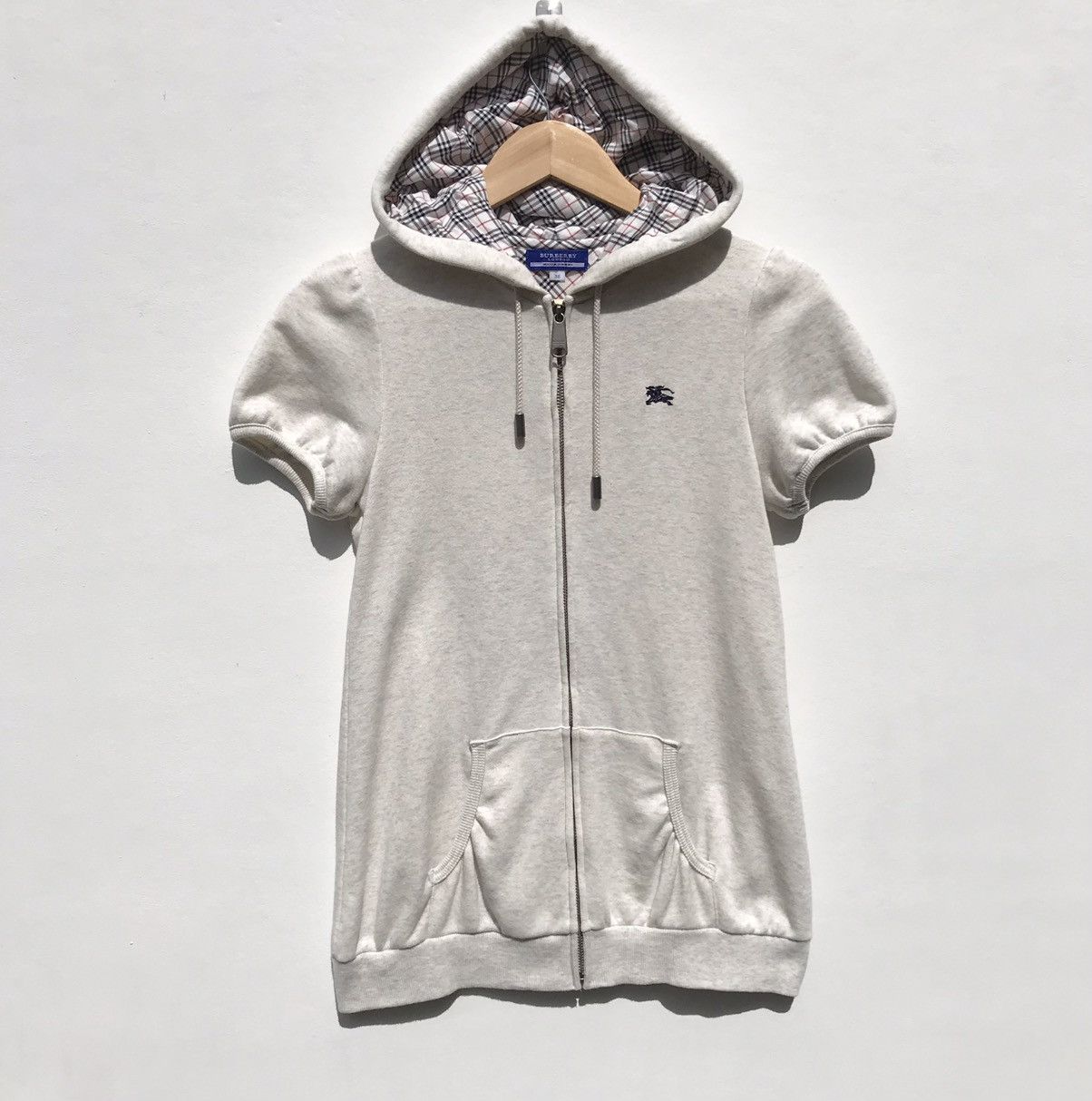 Burberry Burberry London Blue Label Hoodie Sweatshirt Burberry Luxury Size S / US 4 / IT 40 - 1 Thumbnail