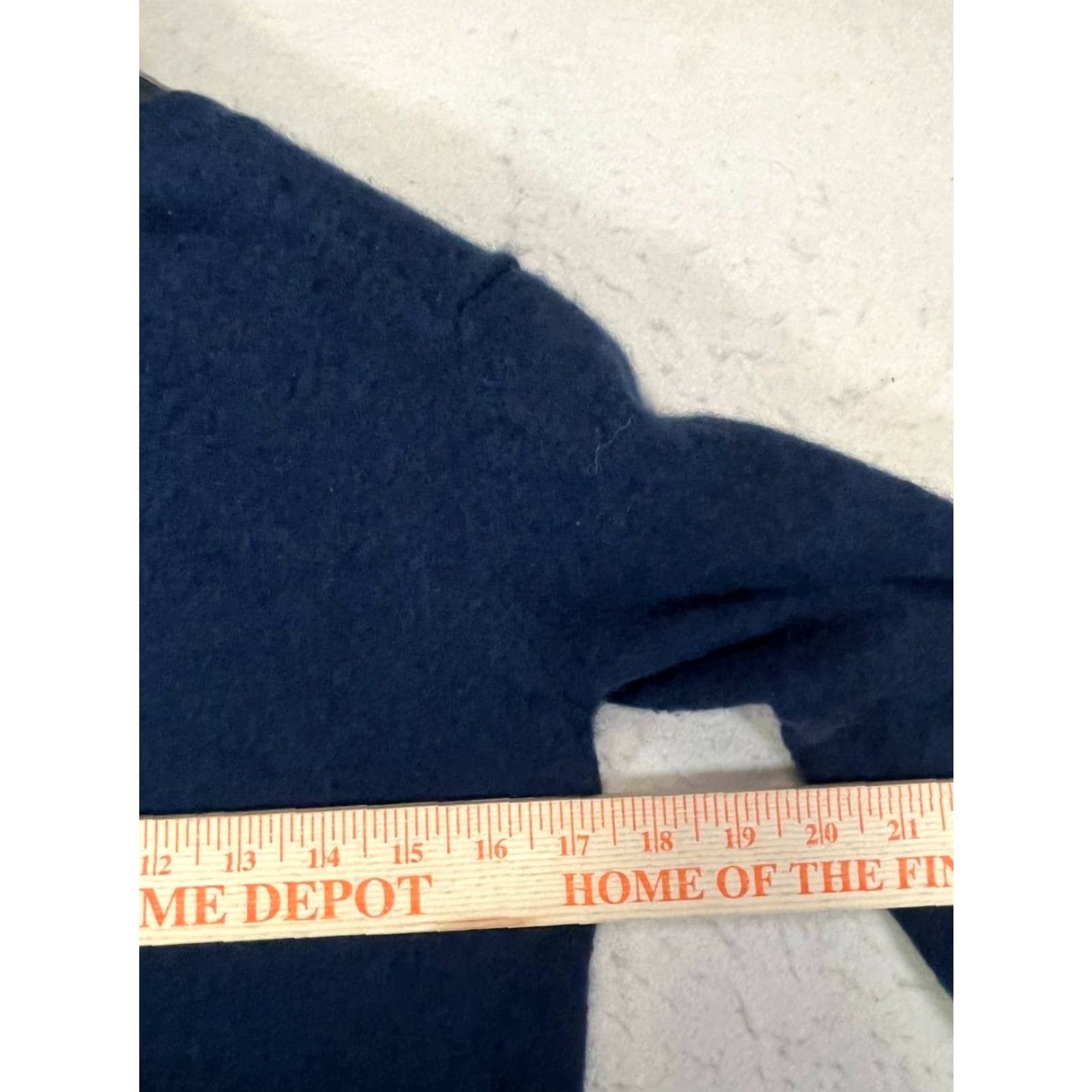 Vintage DSTLD Sweater Women XS Cashmere Blue Crew Neck Long Sleeve Pullover Solid 100% Made In Nepal Size XS / US 0-2 / IT 36-38 - 3 Thumbnail