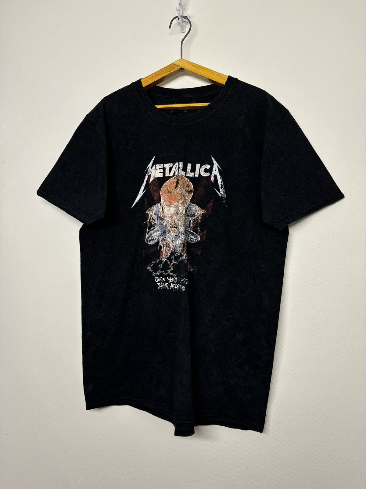 Metallica Vintage Y2k Metallica Black T-Shirt 2018 Size US M / EU 48-50 / 2 - 3 Thumbnail