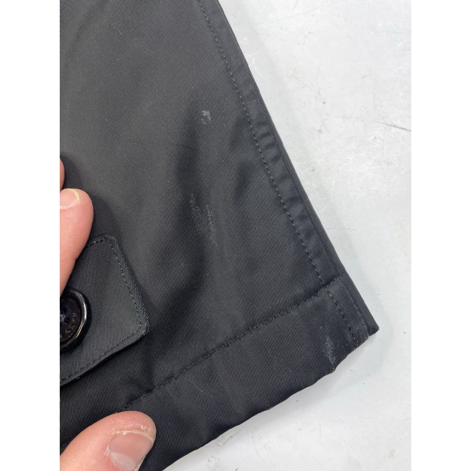 Hugo Boss HUGO BOSS Carson1 Coat 46R Black Polyester Water Repellent Trench Jacket Men Regular Car Coat Winter Fall Jacket Coat Size US S / EU 44-46 / 1 - 3 Thumbnail