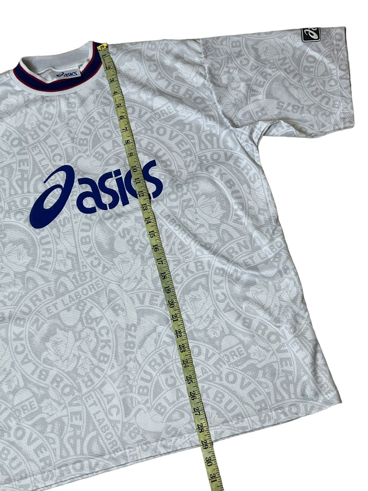 Asics VINTAGE 90s ASICS BLACKBURN ROVERS 94/95 TRAINING JERSEY Size US XL / EU 56 / 4 - 9 Thumbnail