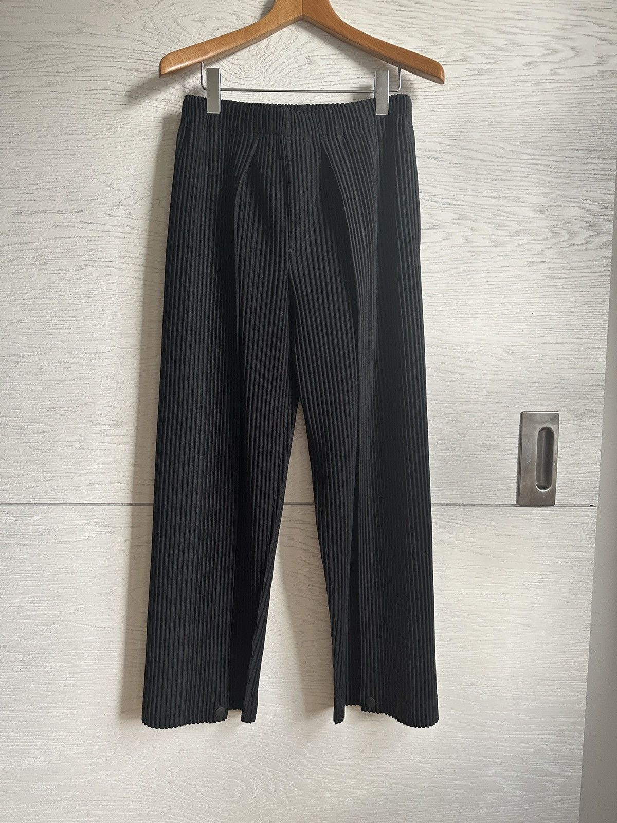 Homme Plisse Issey Miyake Homme Plisse Pleats Bottoms 1 Trousers Size US 30 / EU 46 - 3 Thumbnail