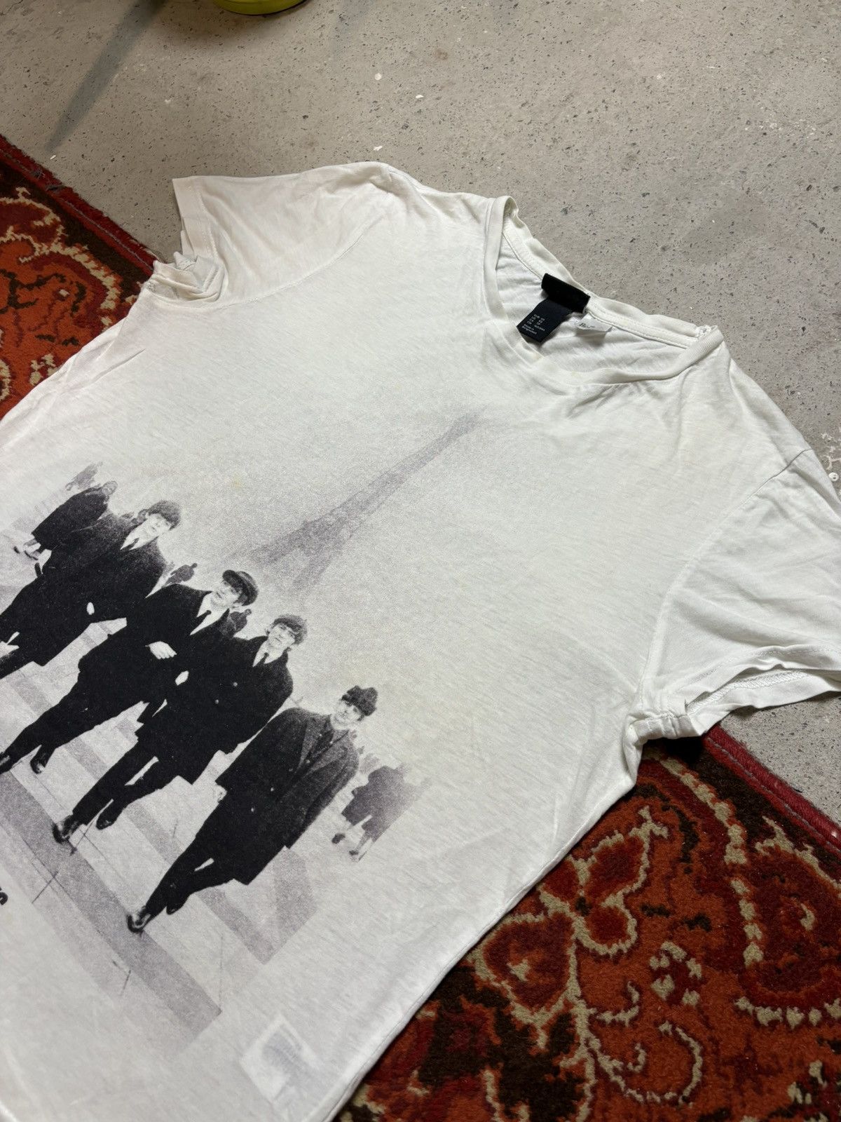 Designer × H&M × Vintage VINTAGE THE BEATLES PHOTO TEE SINCE 1964 VERY RARE Size XS / US 0-2 / IT 36-38 - 2 Thumbnail