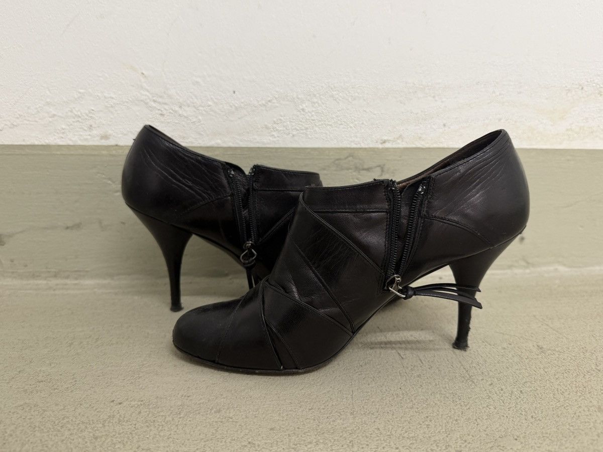 Miu Miu Miu Miu Black Leather Ankle Booties Size US 8 / IT 38 - 5 Thumbnail
