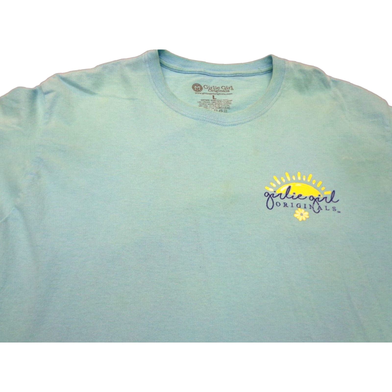 Vintage Girlie Girl Buckle Up Buttercup T Shirt Blue L Womens Shirt Girlies 90s? Size L / US 10 / IT 46 - 1 Thumbnail