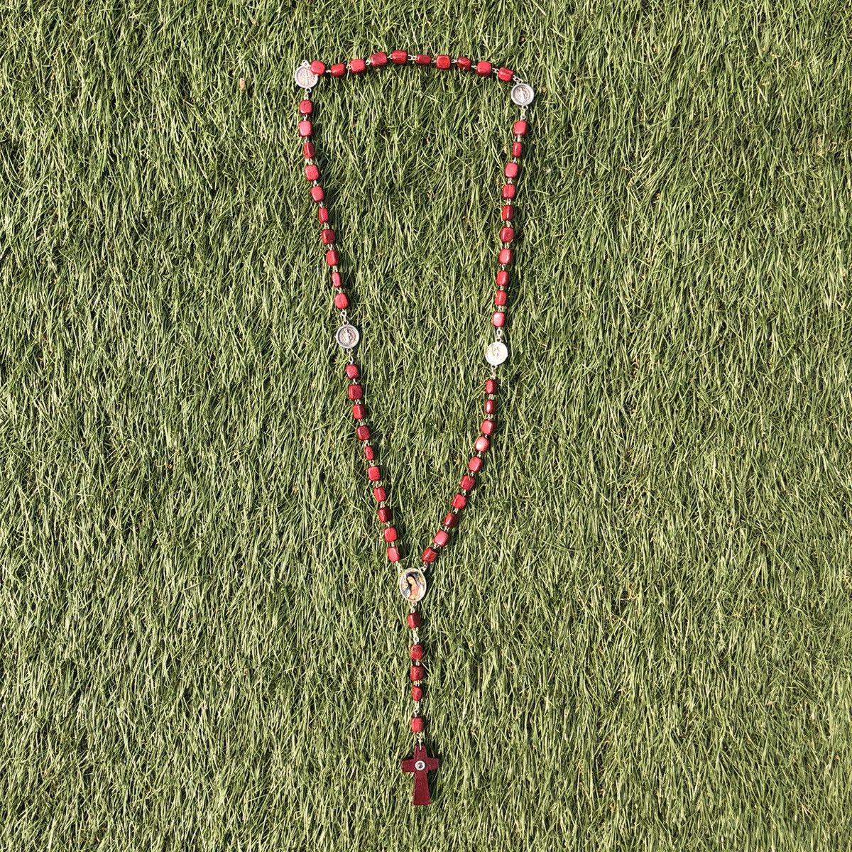 Vintage Catholic rosary bead Size ONE SIZE - 2 Thumbnail