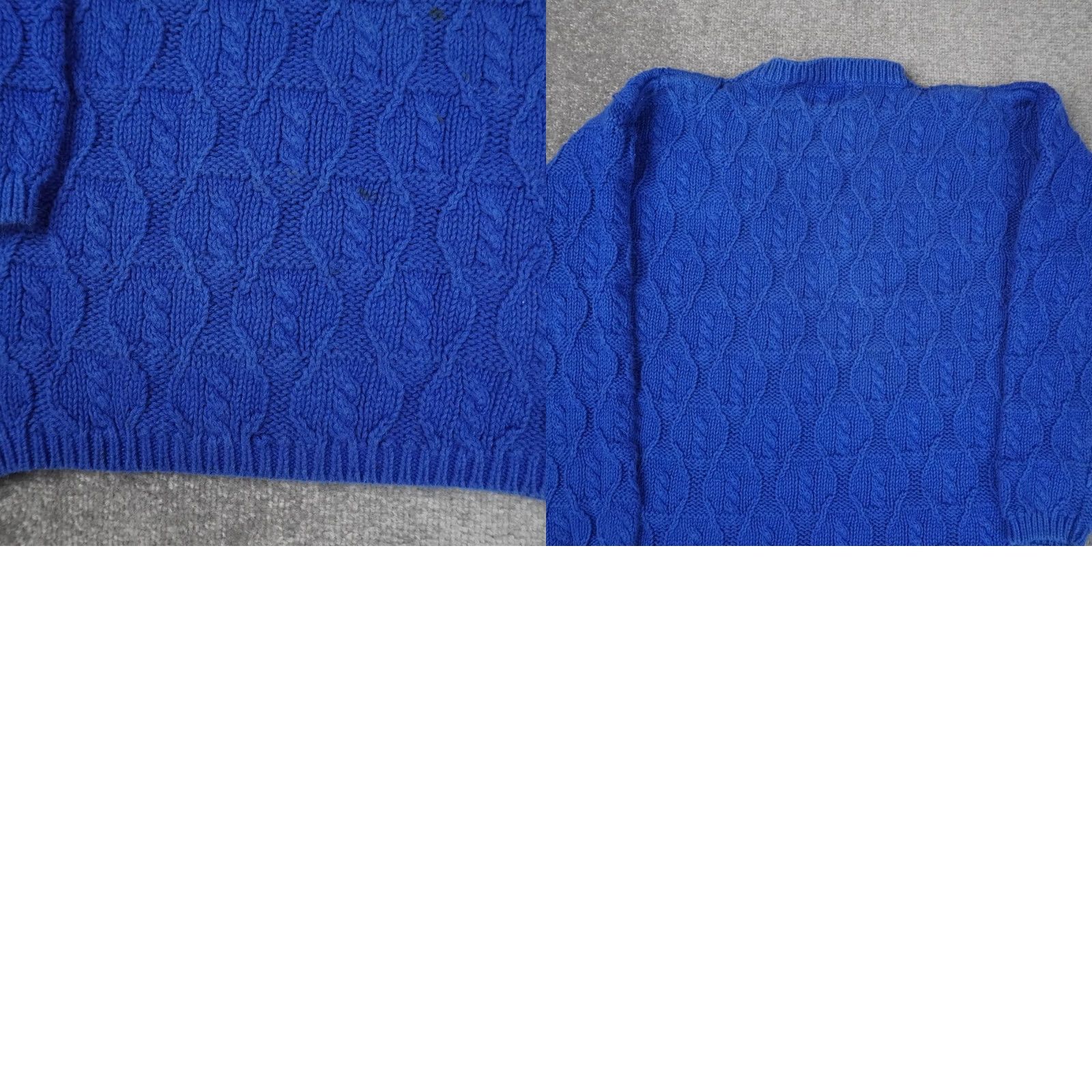 Vintage VINTAGE Blue Large Long Sleeve Pullover Sweater 90s Mens Size US L / EU 52-54 / 3 - 8 Thumbnail
