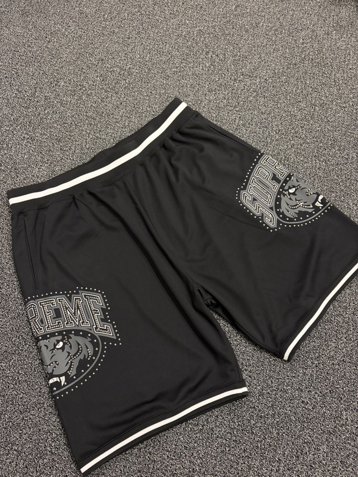 Supreme Supreme Rhinestone Shorts Size US 36 / EU 52 - 2 Thumbnail