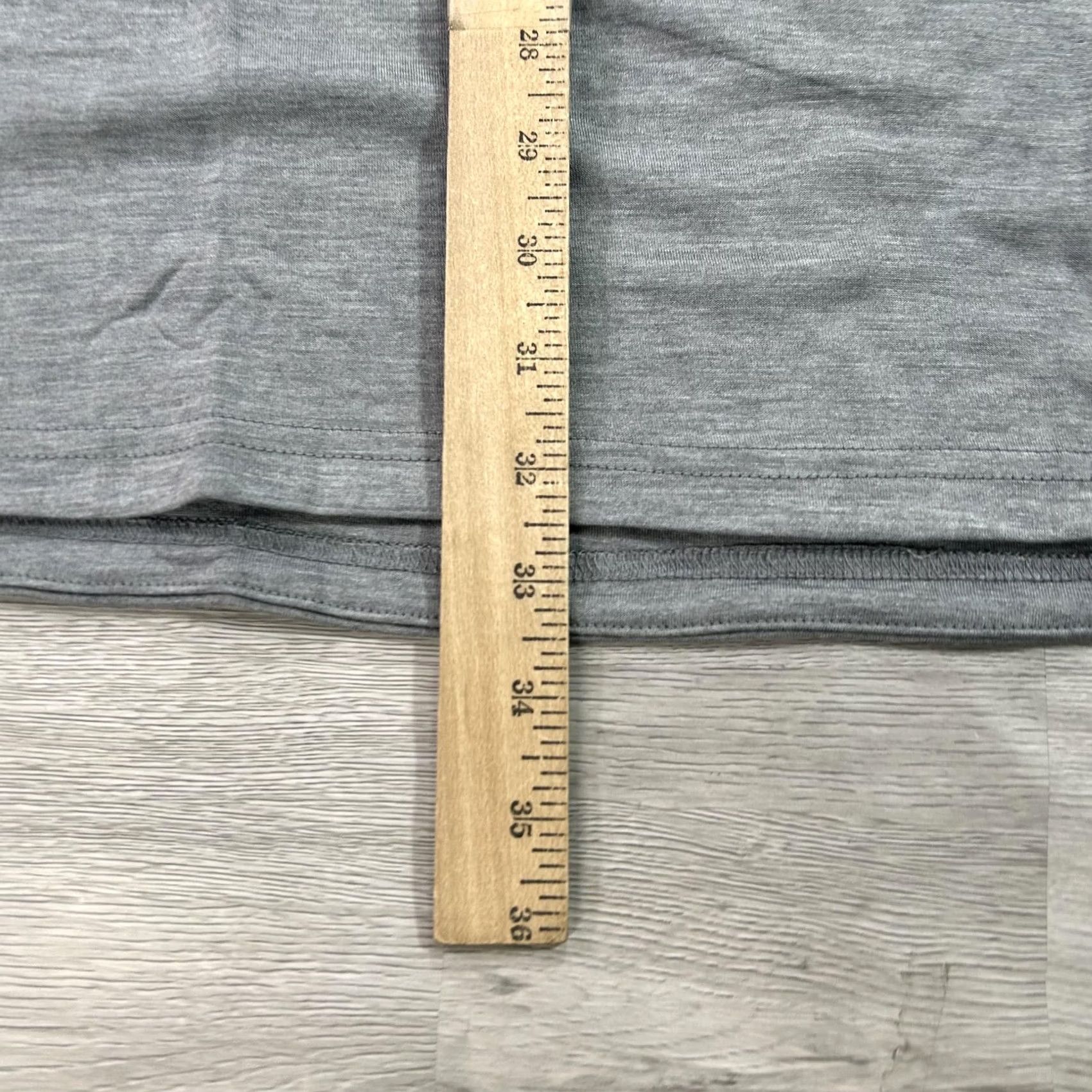 Vintage BYLT Premium Basics Polo Shirt Mens 3XL Heather Gray Wool Long Sleeve Shirt Size US XXL / EU 58 / 5 - 7 Thumbnail