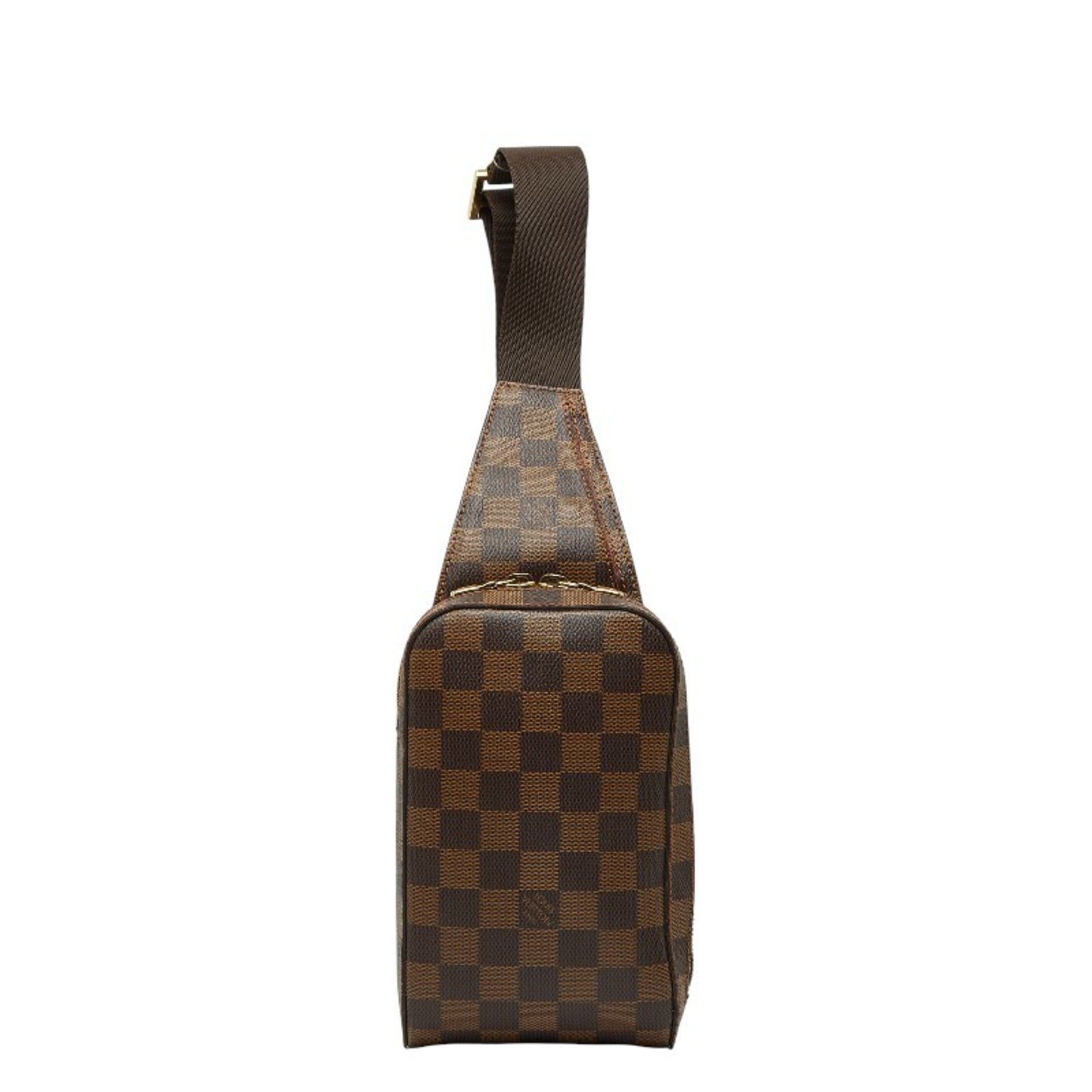 Louis Vuitton Louis Vuitton Damier Geronimos Body Bag/Waist Bag M51994 Brown Leather Women's LOUIS VUITTON Size ONE SIZE - 1 Thumbnail