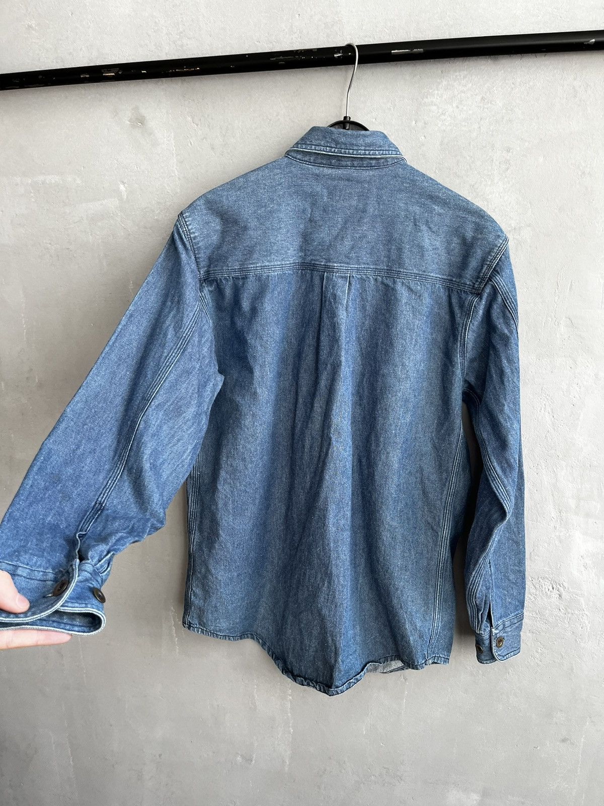 Carhartt × Carhartt Wip × Vintage Carhartt denim shirt vintage Size US S / EU 44-46 / 1 - 11 Thumbnail