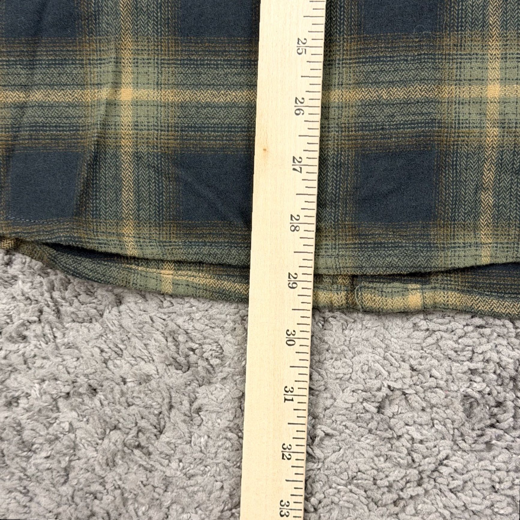 Vintage Jeremiah Shirt Mens Large L Green Plaid Flannel Long Sleeve Button-Up Pockets Outdoor Casual Workwear Size US L / EU 52-54 / 3 - 7 Thumbnail