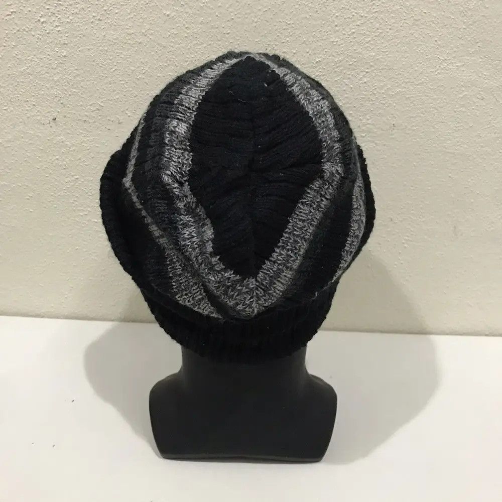 Japanese Brand × Vintage Japanese Brand Stripe Design Beanie Hat Size ONE SIZE - 4 Thumbnail