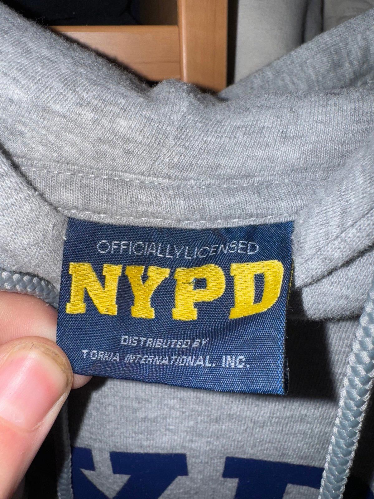 Designer VTG 90s NYPD Hoodie Sz M NYC Police Dept Cops Rare Size US M / EU 48-50 / 2 - 5 Thumbnail