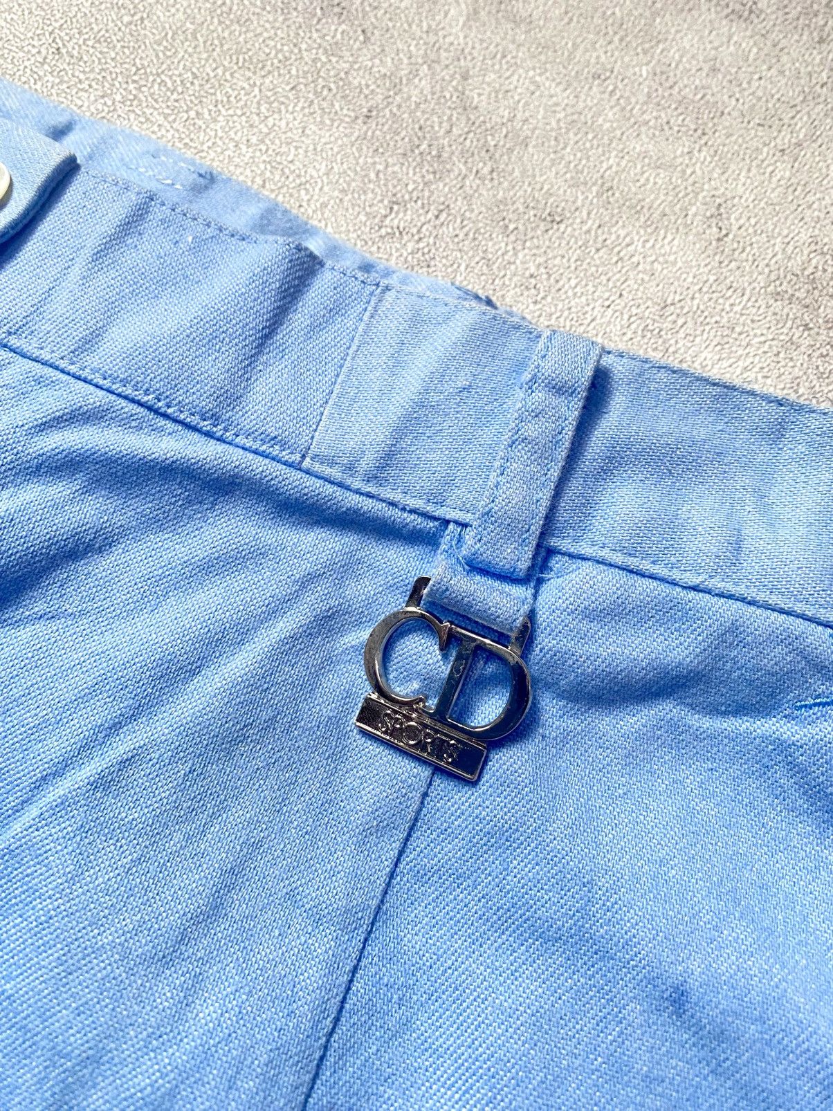 Christian Dior Monsieur Vintage christian dior sports blue trouser Size 29" - 6 Thumbnail