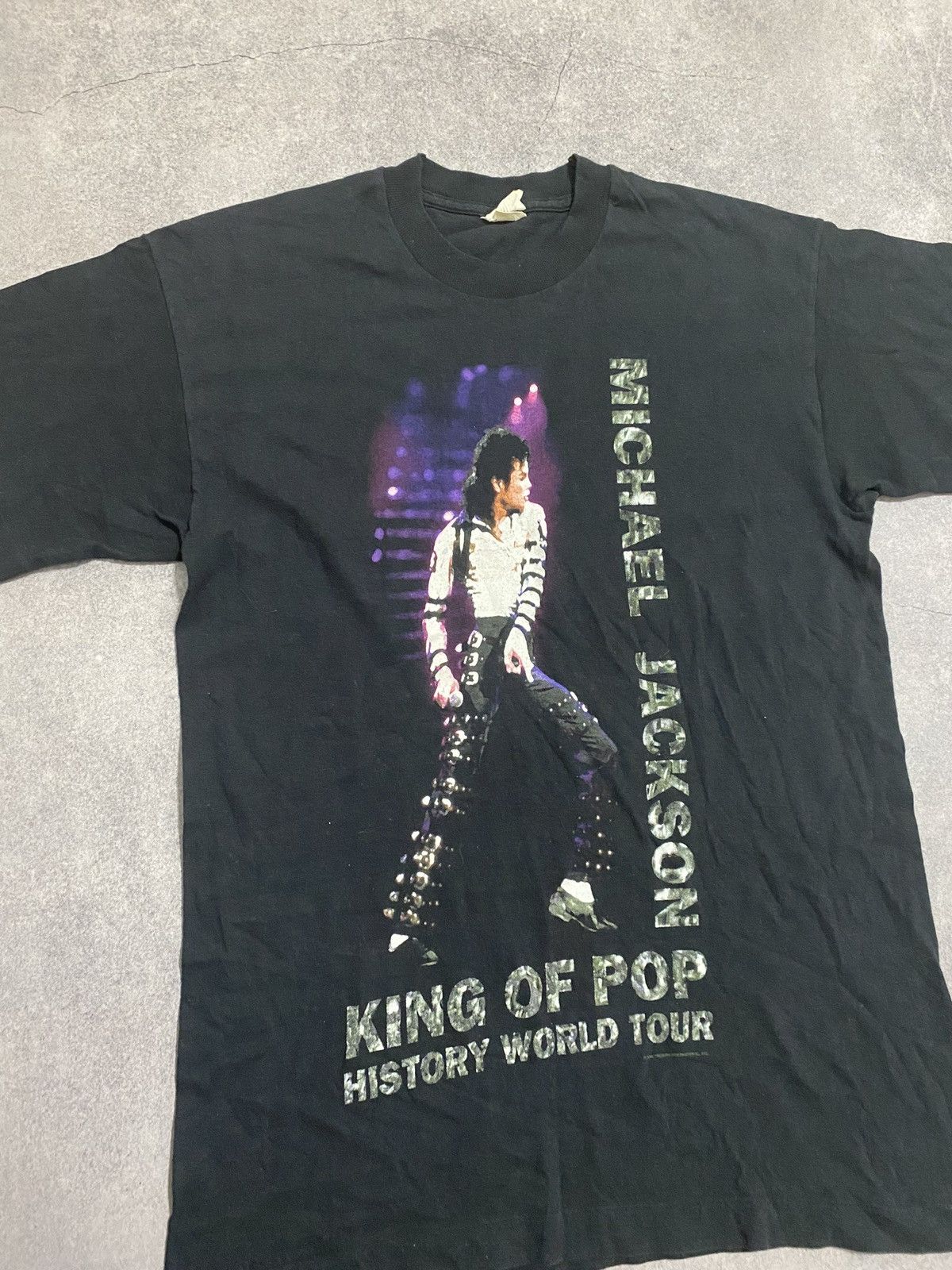 Michael Jackson 90s Michael Jackson King Of Pop History World Tour T Shirt Size US S / EU 44-46 / 1 - 5 Thumbnail