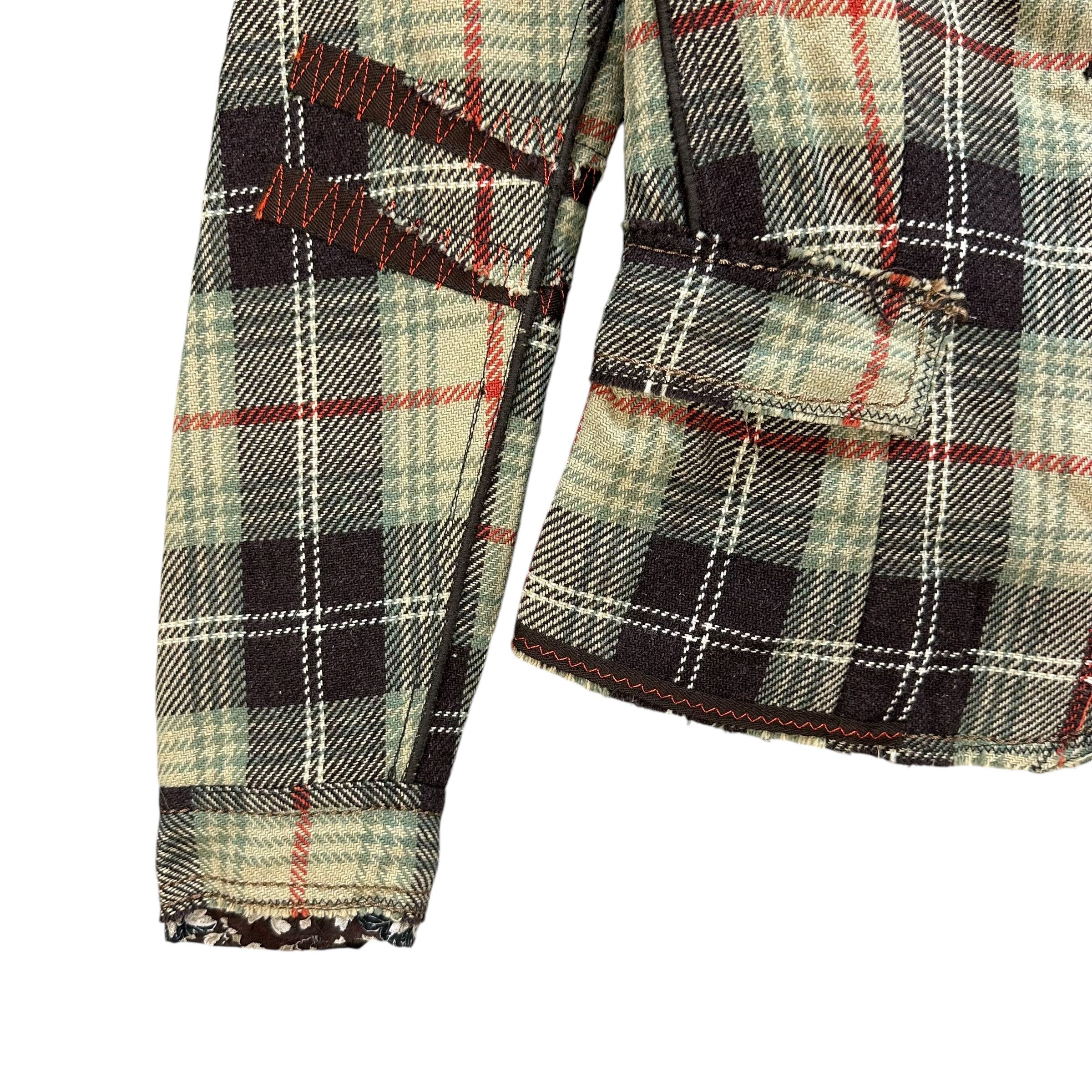 Marithe + Francois Girbaud MARITHE FRANCOIS GIRBAUD Deconstructed Jacket #012-1419 Size S / US 4 / IT 40 - 5 Thumbnail