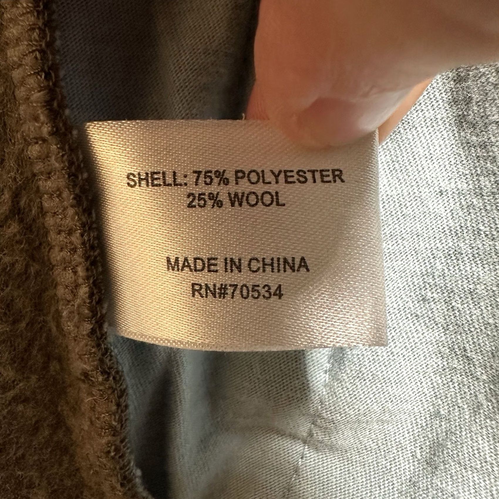 Orvis Orvis Vest Womens Small Brown/Beige Wool Blend Full Zip Sleeveless Pockets EUC Size S / US 4 / IT 40 - 6 Thumbnail