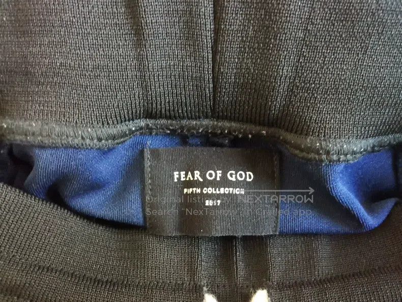 Fear of God Fear of God Season 5 blue and white spliced school pants Size US 30 / EU 46 - 2 Thumbnail
