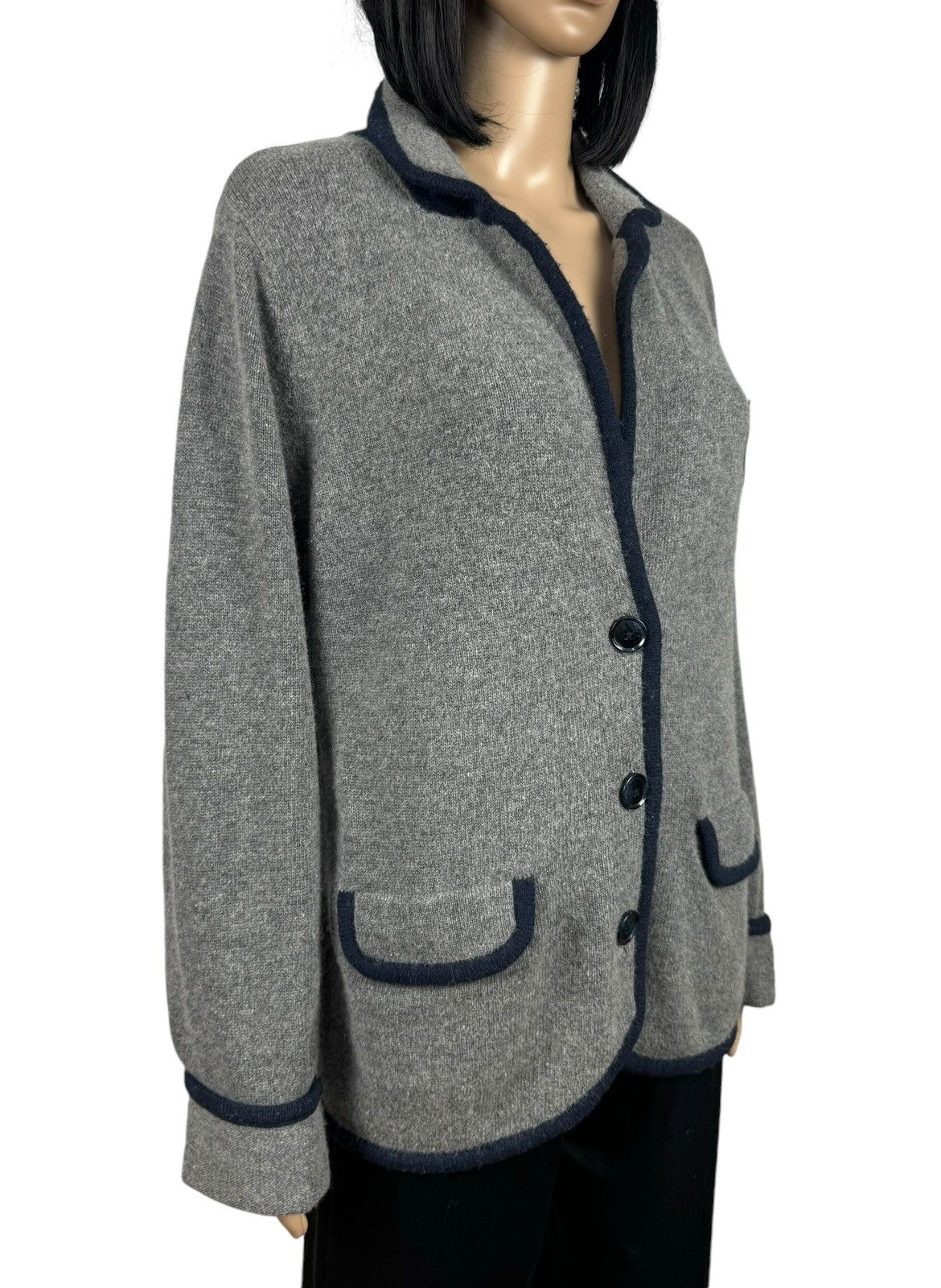 Tommy Hilfiger Tommy Hilfiger Wool-Cashmere Club Blazer size L Size L / US 10 / IT 46 - 3 Thumbnail