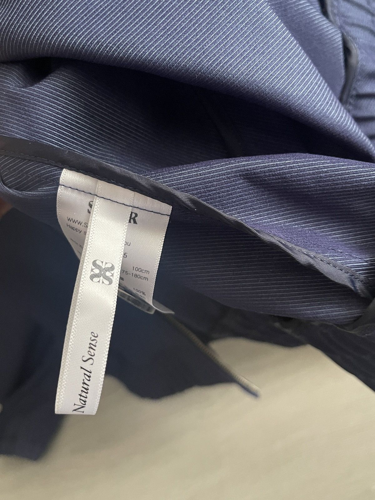 Other SATUR Navy Cropped Jacket Size US M / EU 48-50 / 2 - 5 Thumbnail