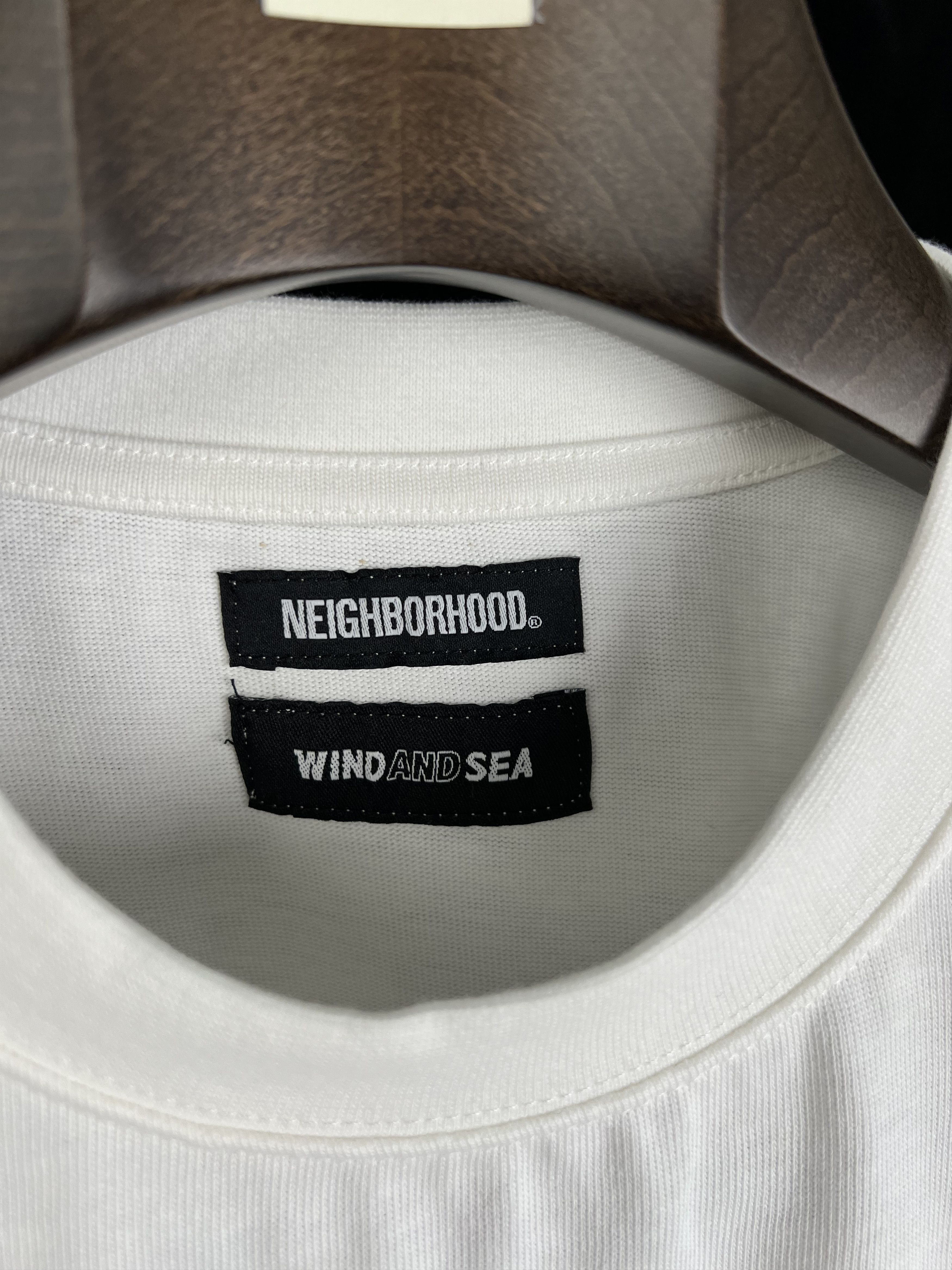 Japanese Brand UNWORN* Neighborhood × Wind and Sea Short Sleeve Tee Size US L / EU 52-54 / 3 - 3 Thumbnail