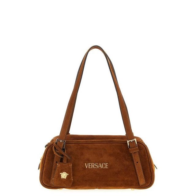 Versace VERSACE Brown Suede Shoulder New And Authentic Size ONE SIZE - 1 Thumbnail