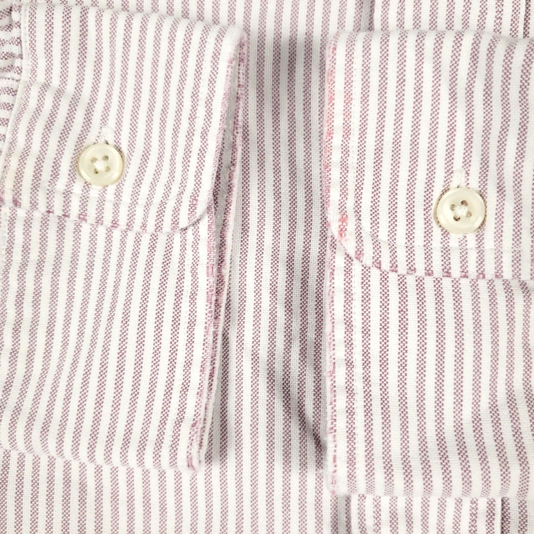 Ralph Lauren Ralph Lauren Shirt Mens 16.5 Purple Striped Dress Shirt Long Sleeve Button Up Collared Cotton Size 42R - 4 Thumbnail