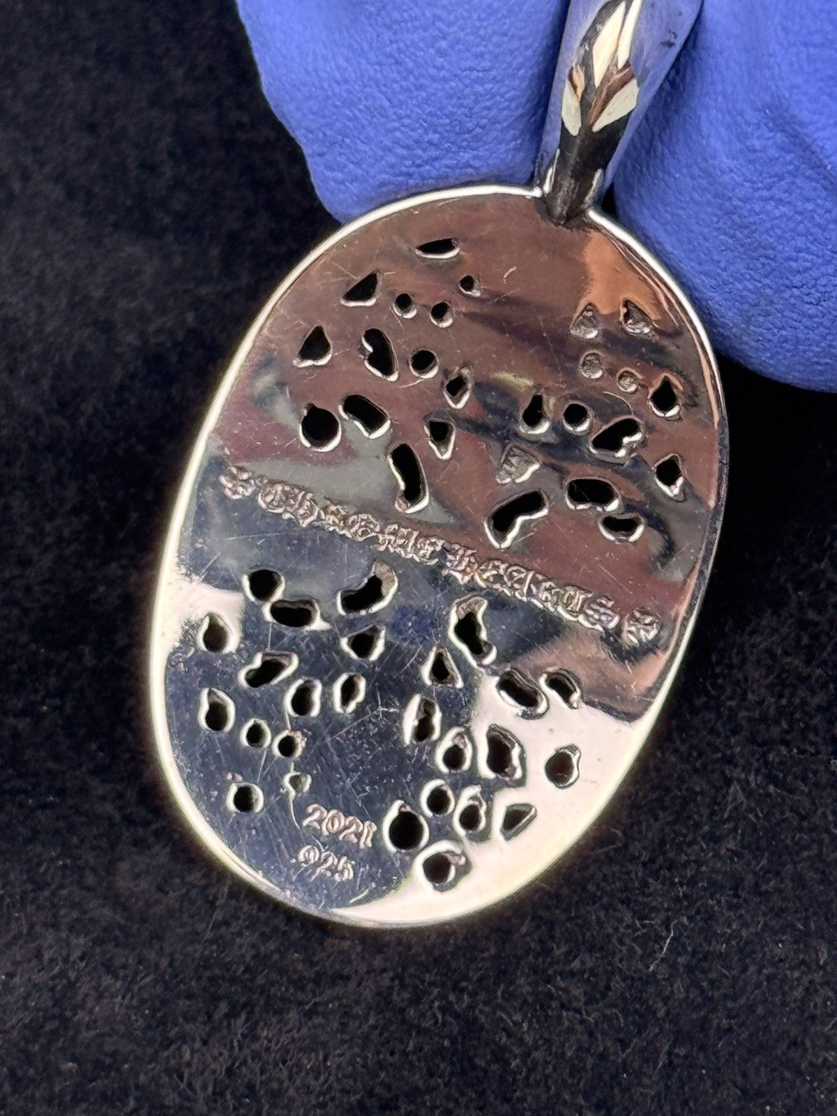 Chrome Hearts Chrome Hearts Oval Cross Pendant Size ONE SIZE - 13 Thumbnail