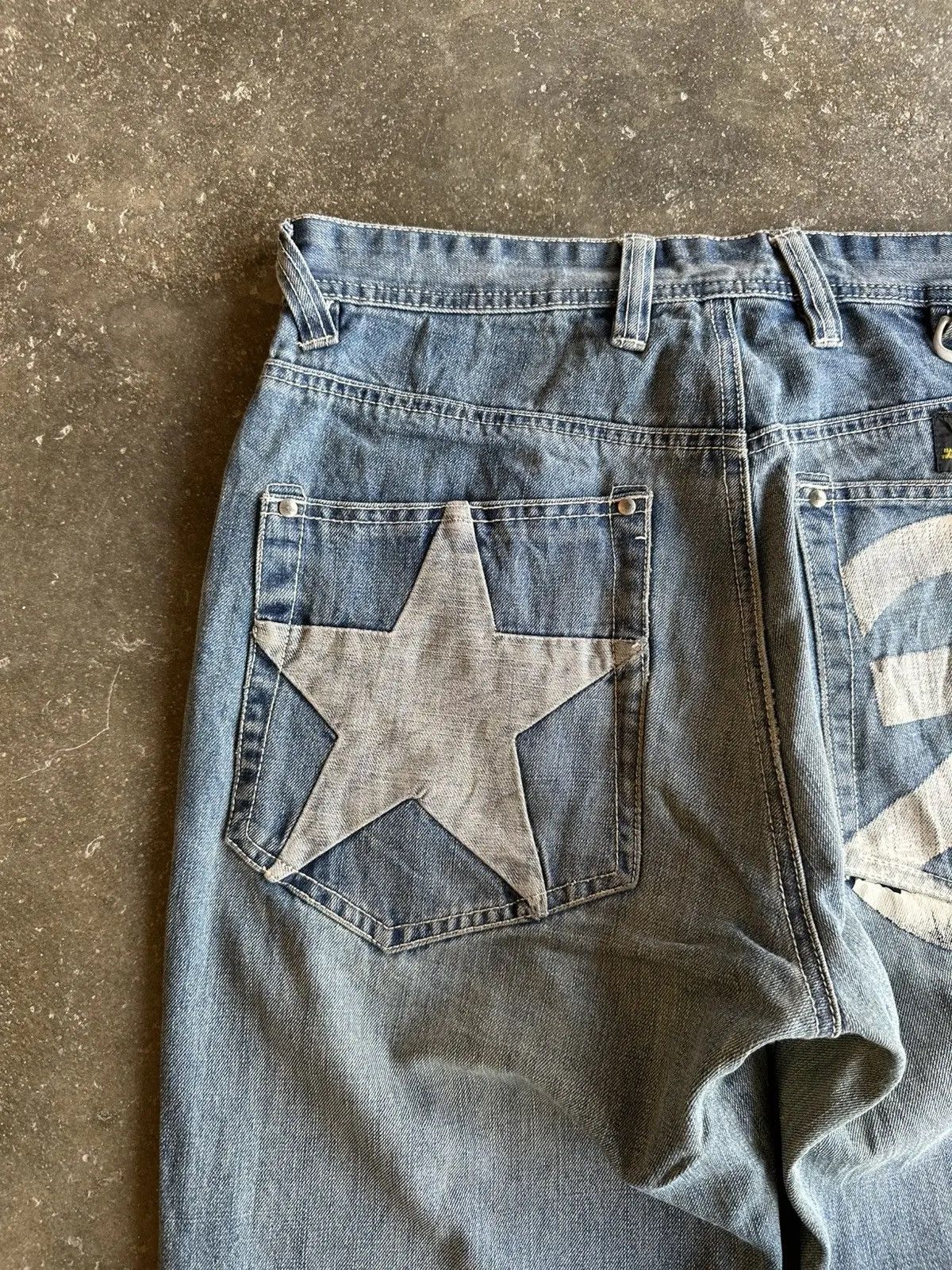 W32 L31 🔥 VINTAGE REAL BVOICE JEANS HIDDEN RIVET DENIM PANTS