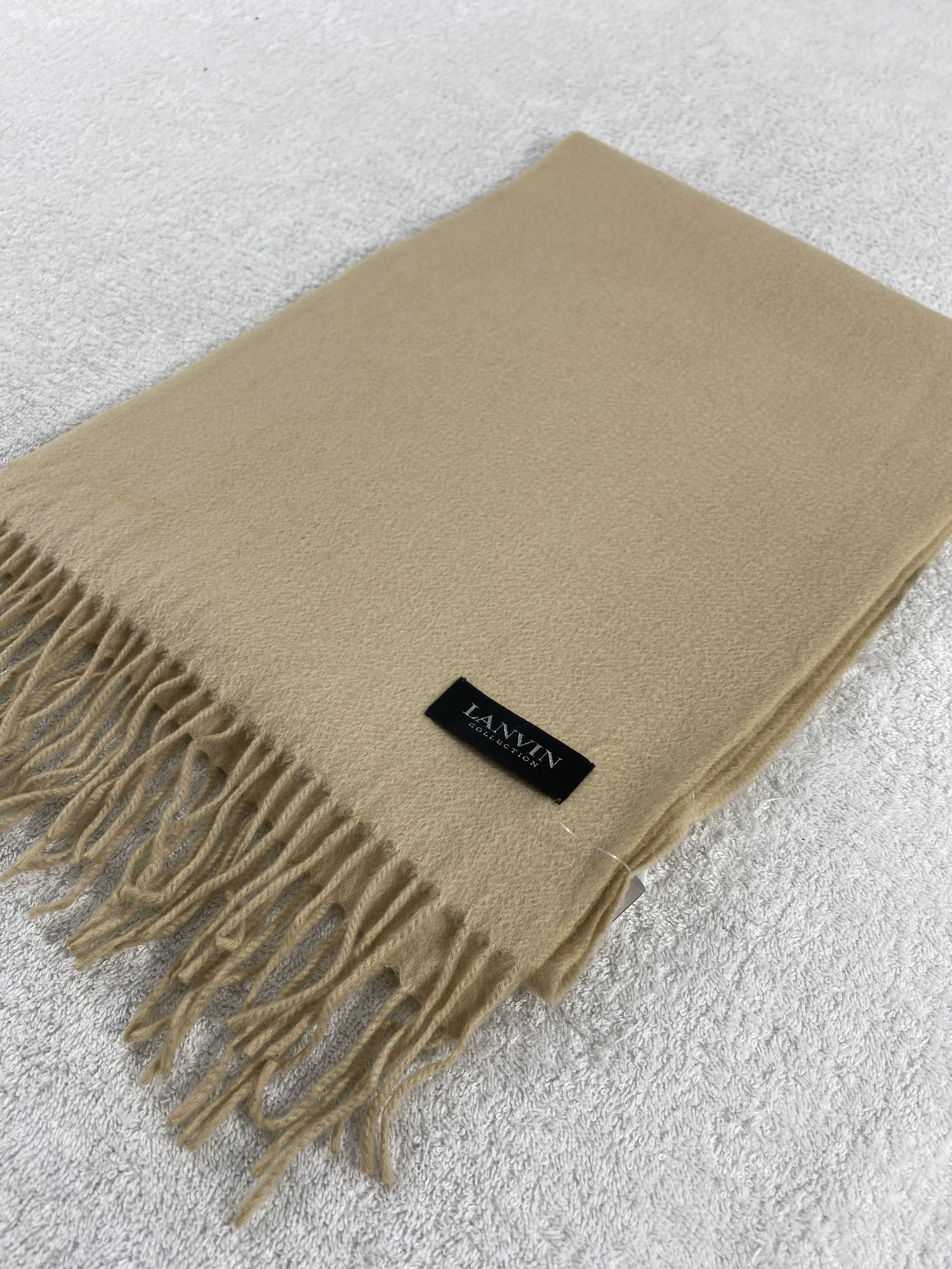 Lanvin Vintage Lanvin Scarf/Muffler/Neckwear MF668 Size ONE SIZE - 3 Thumbnail