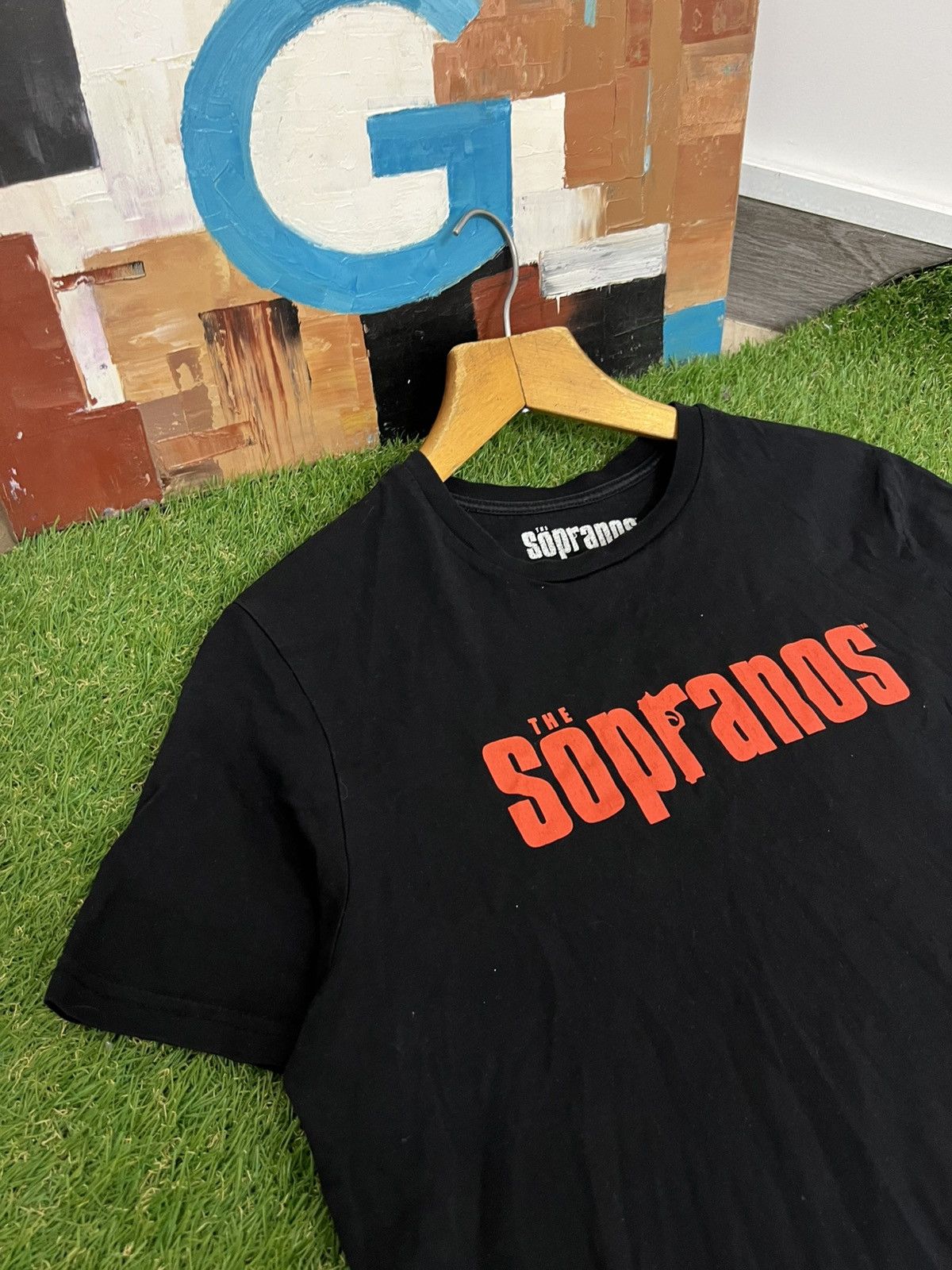 Vintage Official HBO The Sopranos T shirt Size US M / EU 48-50 / 2 - 2 Thumbnail