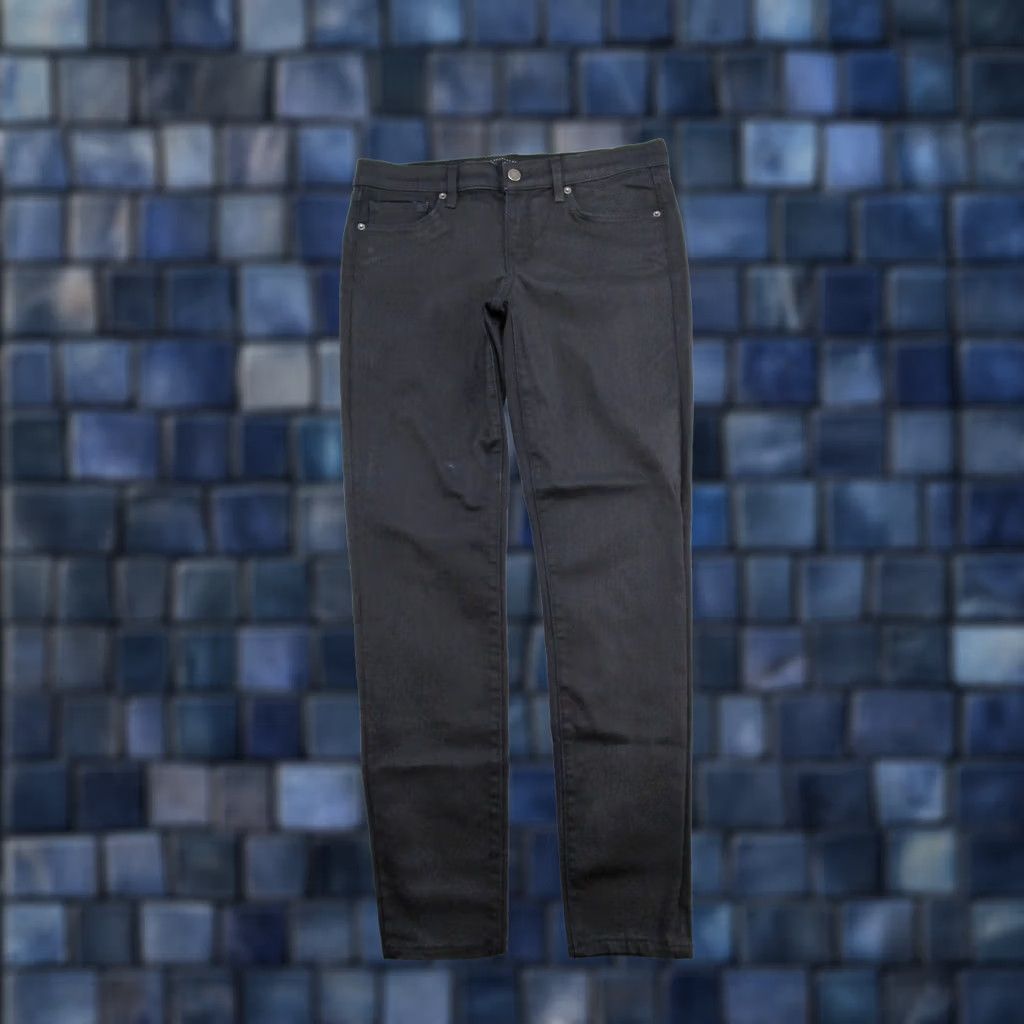 Vintage Los Angeles Denim Co Jeans Slim 5-Pocket Black Stretch Skinny Womens Size 30 Denim Cotton Cotton Denim Size 30" / US 8 / IT 44 - 1 Thumbnail