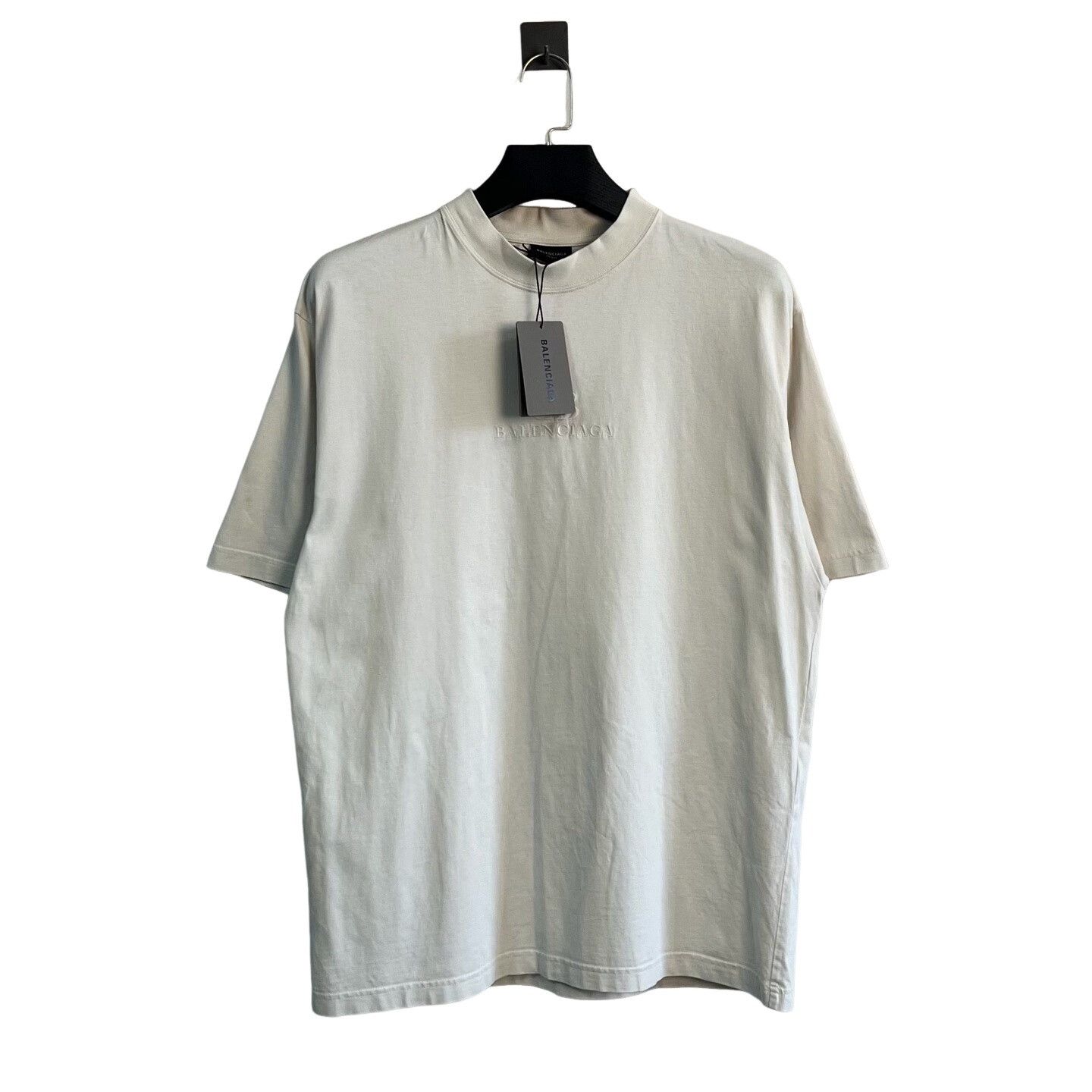 Balenciaga Balenciaga Embroidered Logo T-Shirt Size S Size US S / EU 44-46 / 1 - 1 Thumbnail