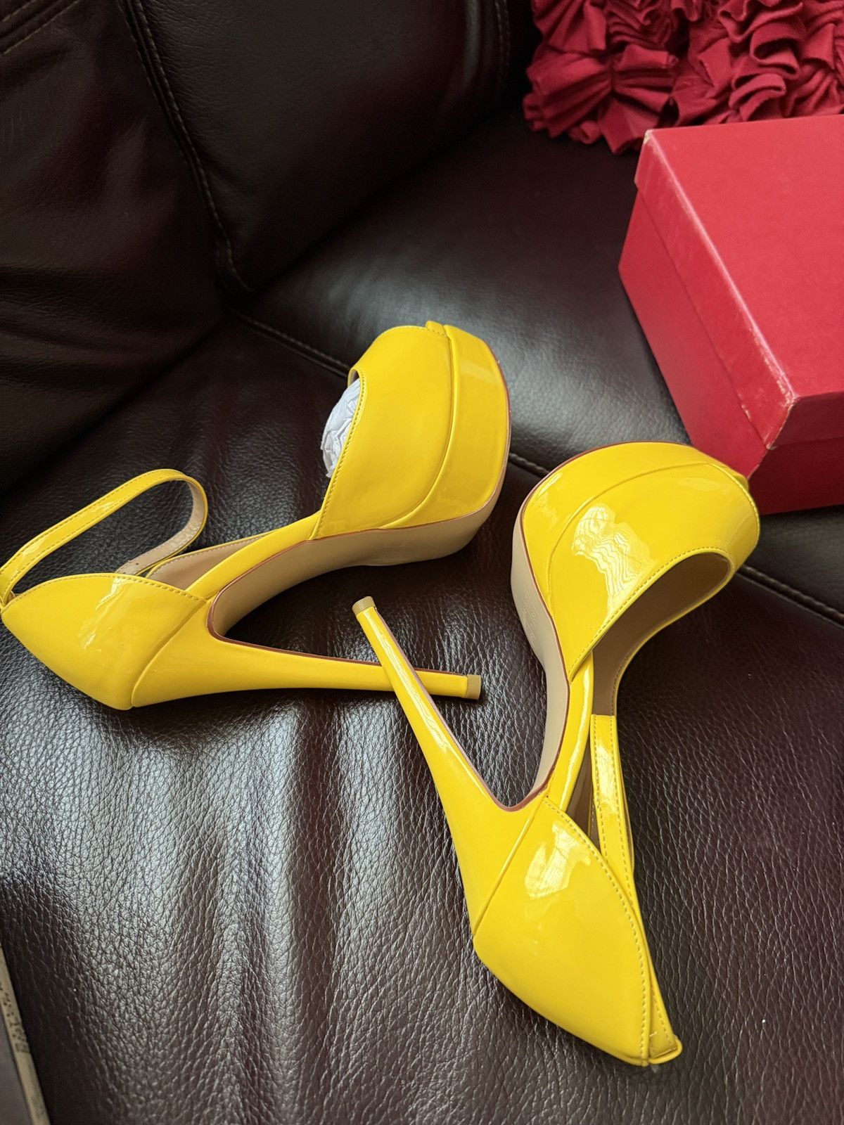 The Unbranded Brand Women's Party SexyPlatform Nightclub Peep Toe Sandals size 7 Size US 7 / IT 37 - 5 Thumbnail